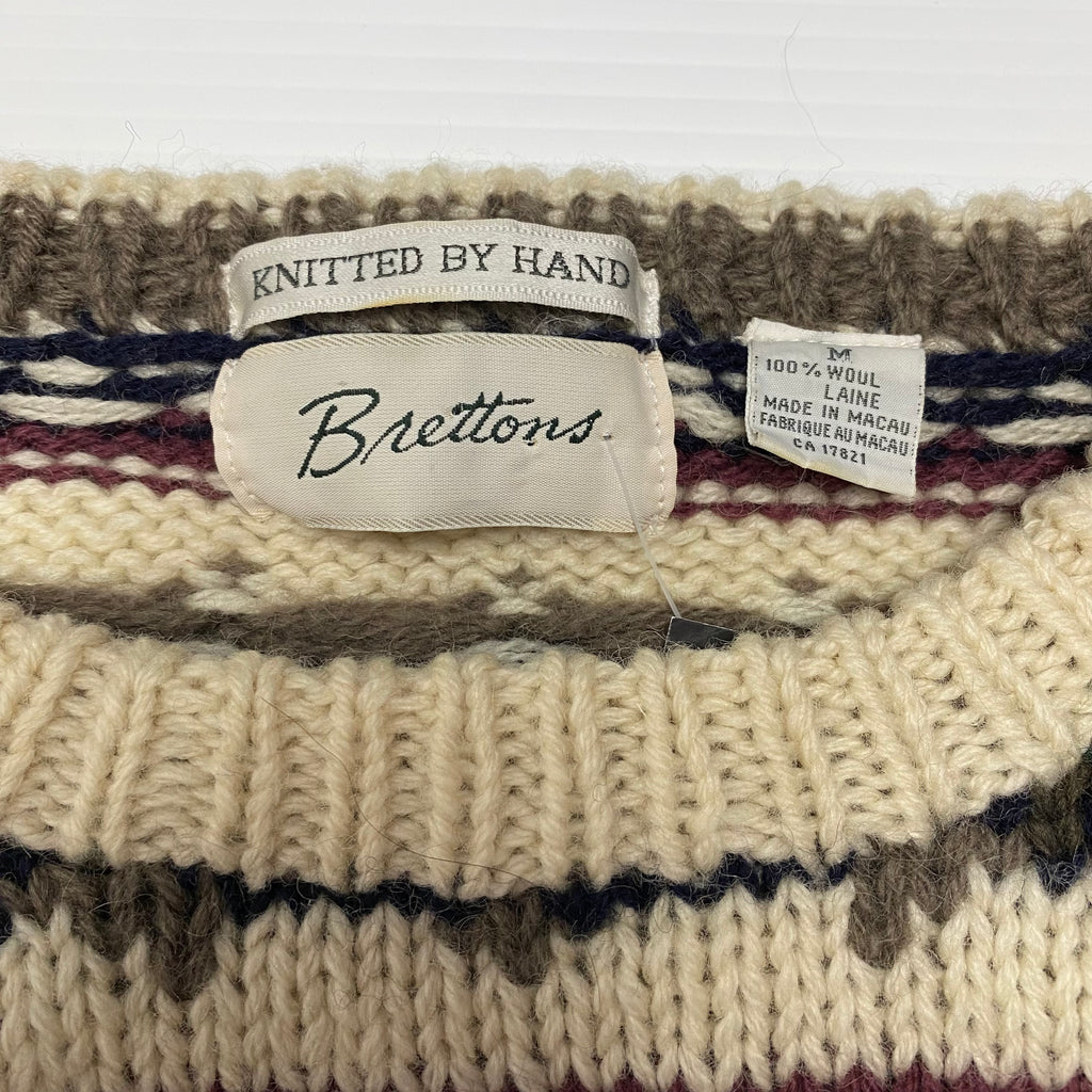 Brettons Knit Patterned Sweater M