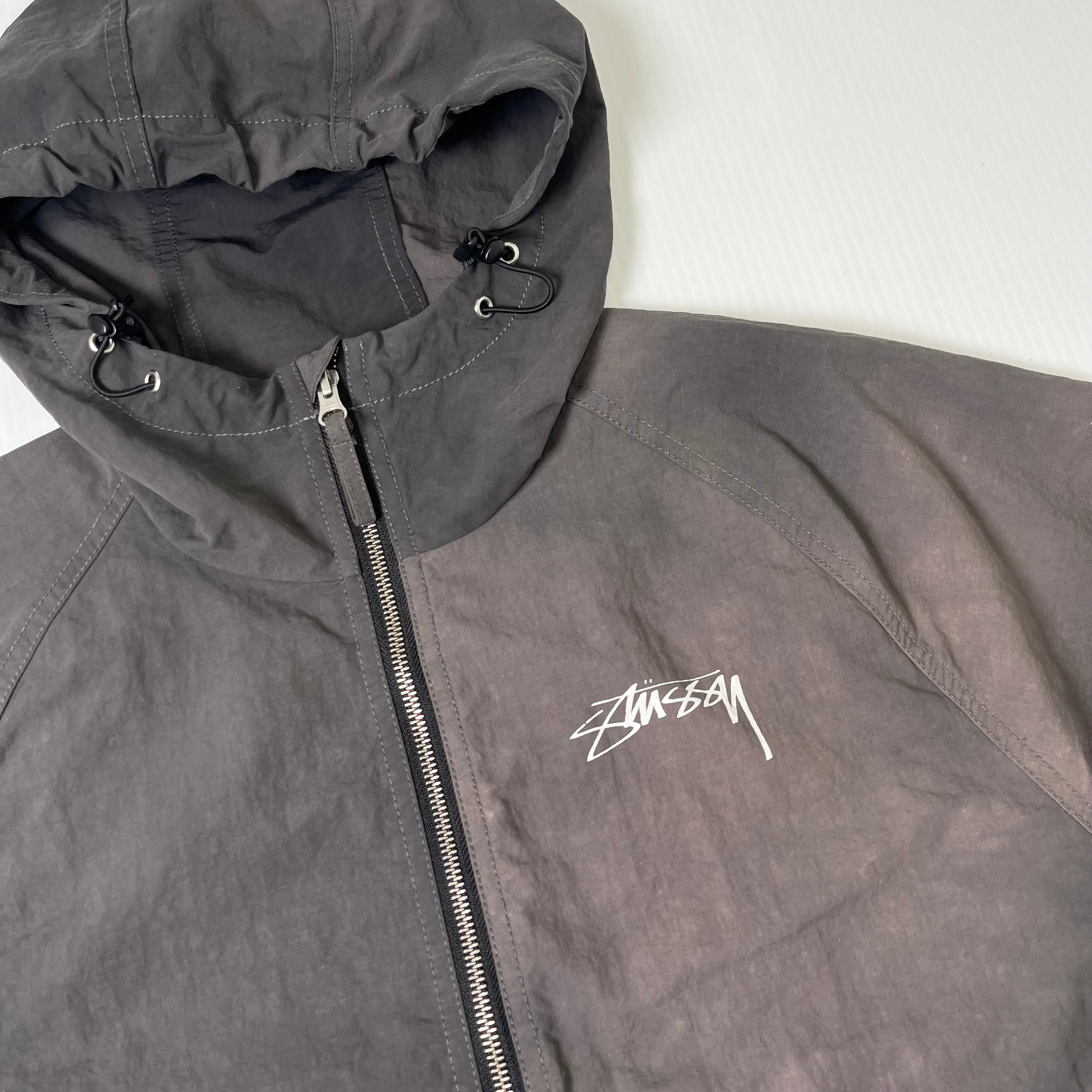 Stussy Beach Shell Wave Dye Windbreaker Jacket S