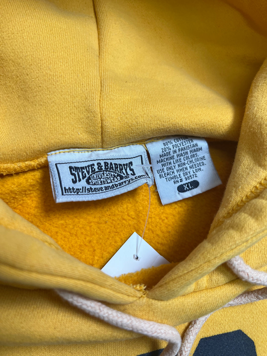 Vintage Michigan Text Hoodie XL