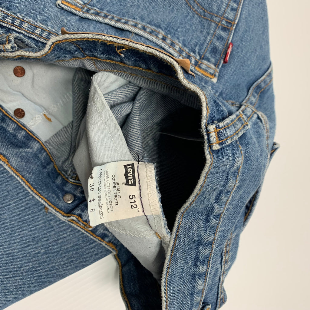Vintage Medium Wash Levi’s 512 30
