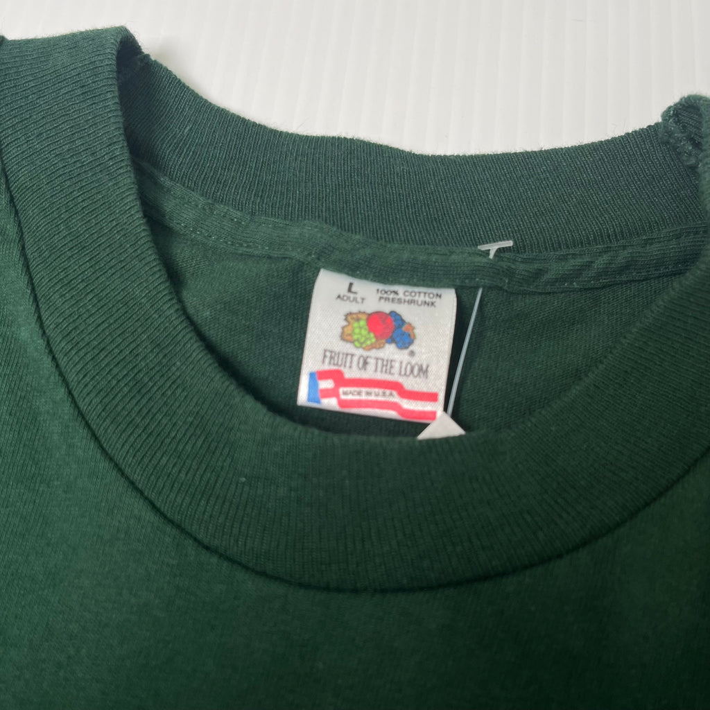 Vintage God Put Me On Earth Graphic Tee L