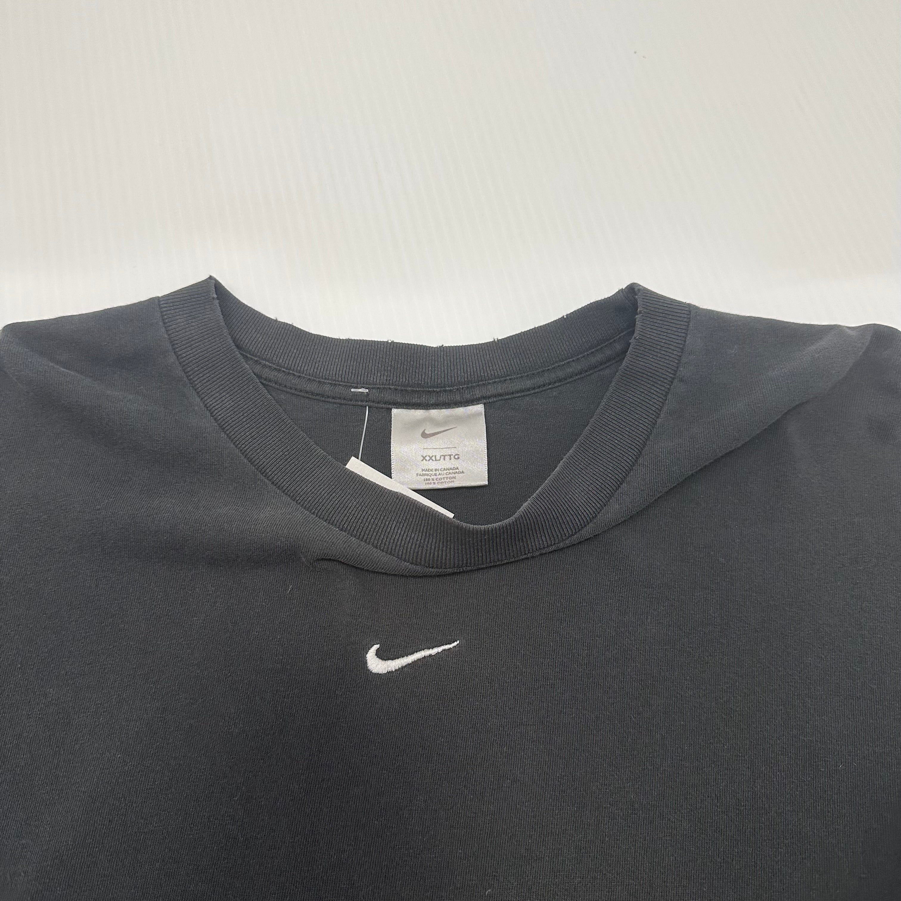 2000s Nike Center Swoosh Longsleeve Shirt XXL