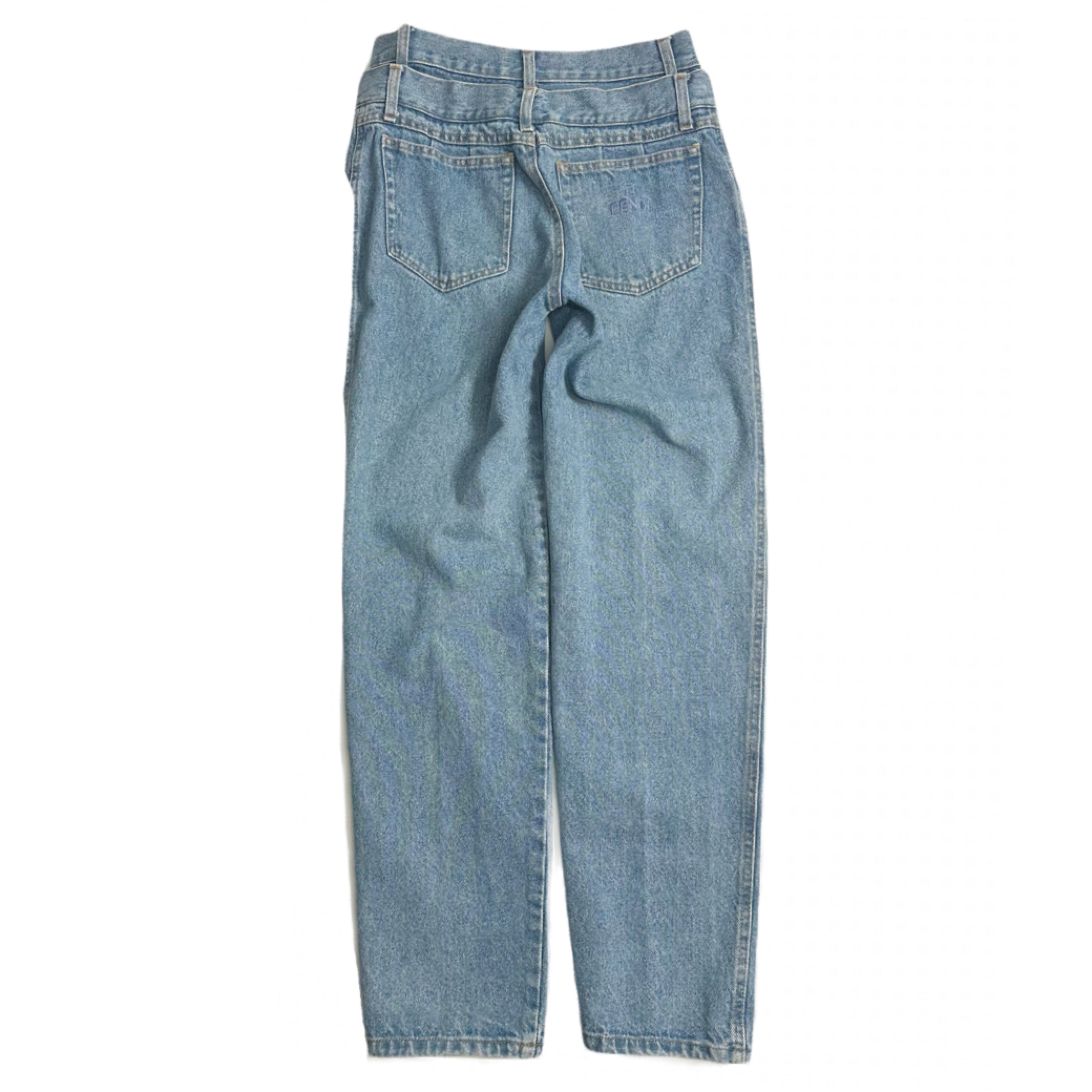 Vintage Fendi Double Waisted Denim 28