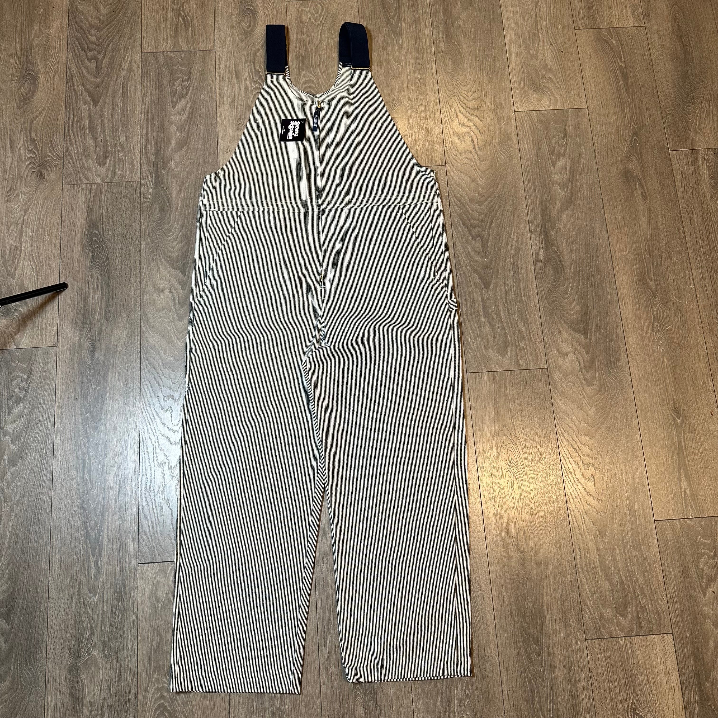 Vintage Hammill Pinstripe Overalls XL