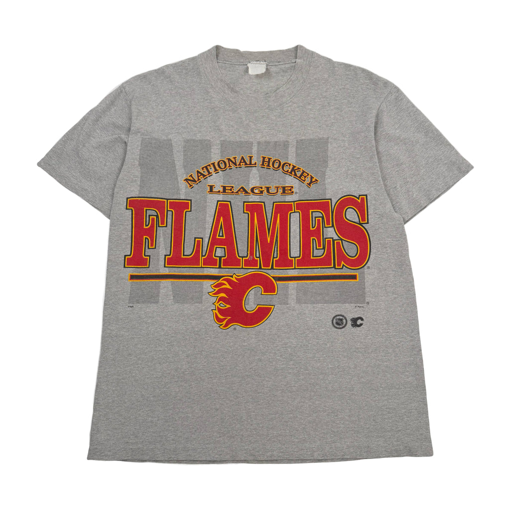 Vintage NHL Calgary Flames Graphic Tee M
