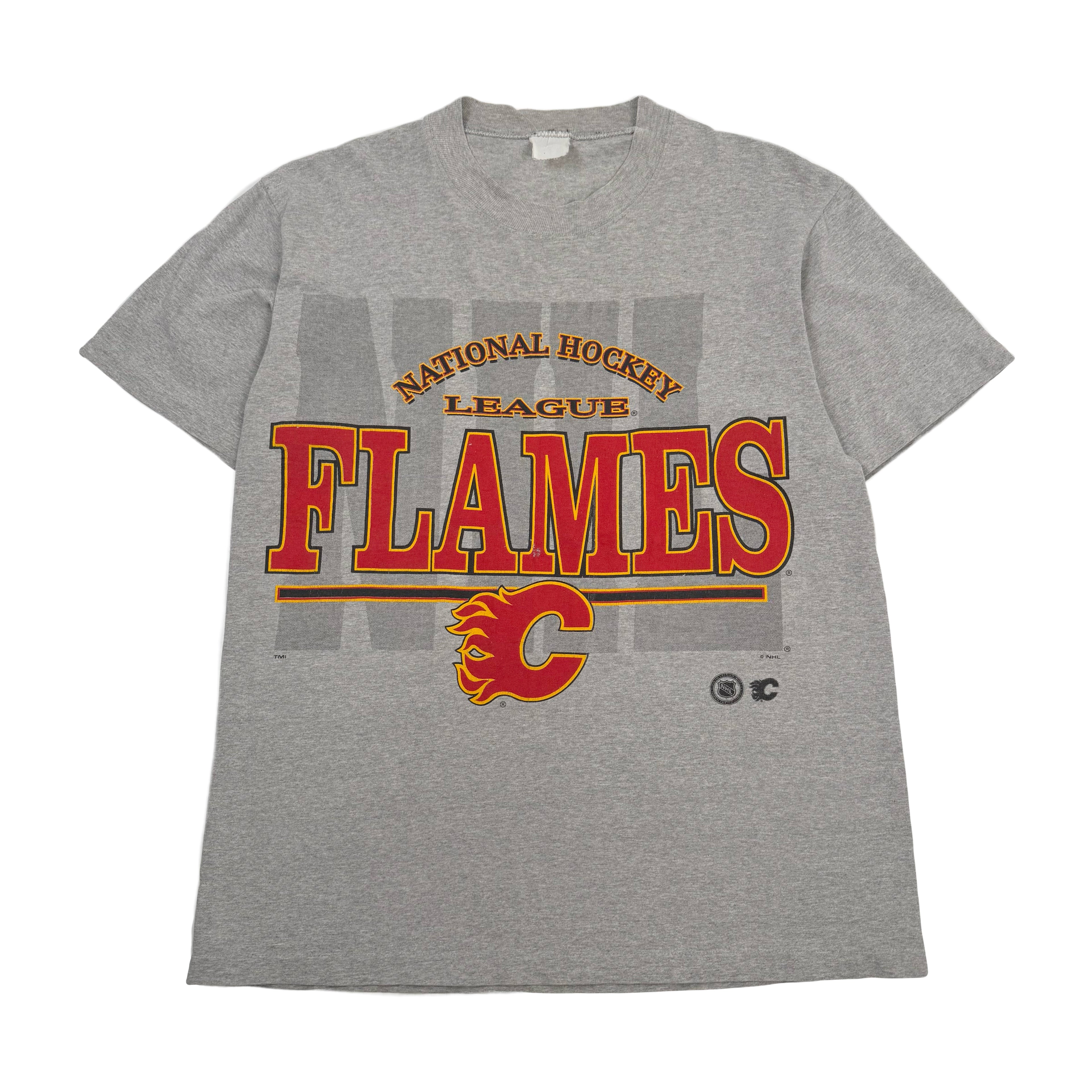 Vintage NHL Calgary Flames Graphic Tee M