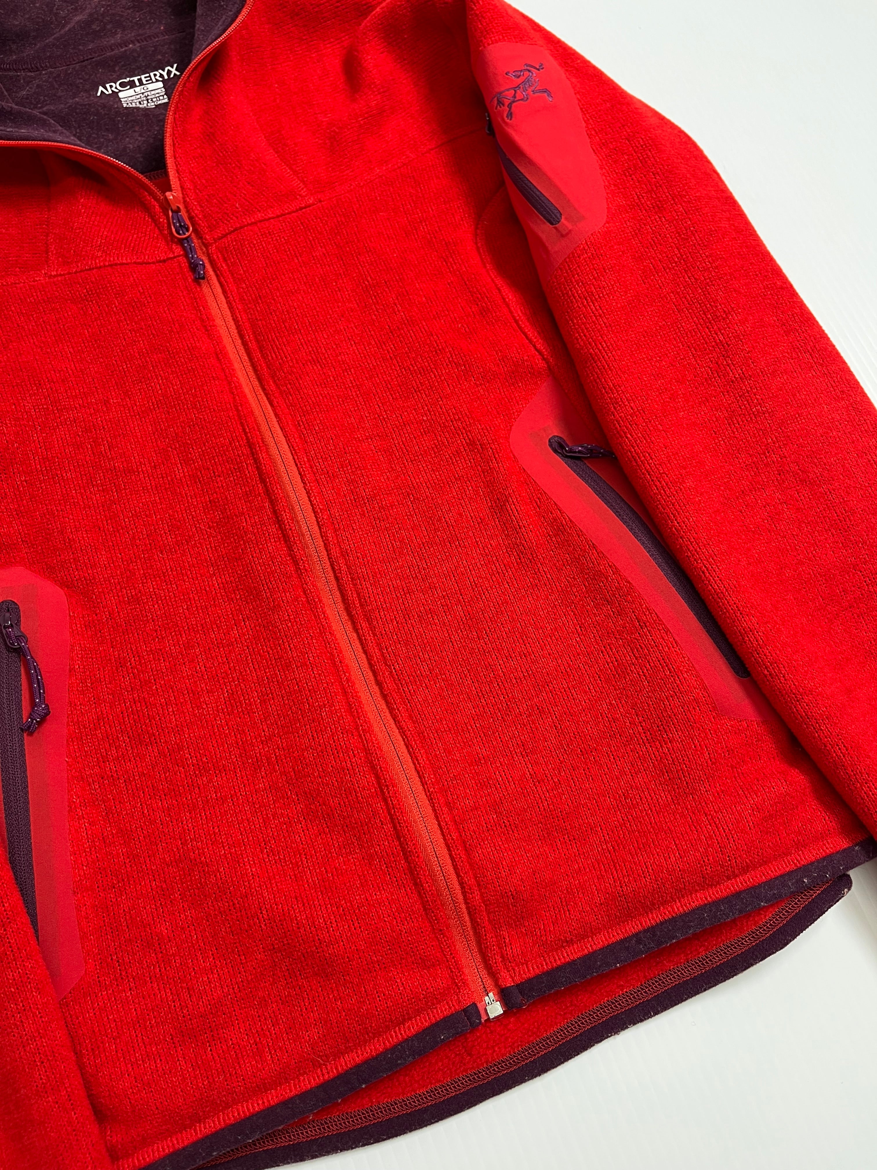 Arc'teryx Polartec Fleece Full Zip Pullover Women's L