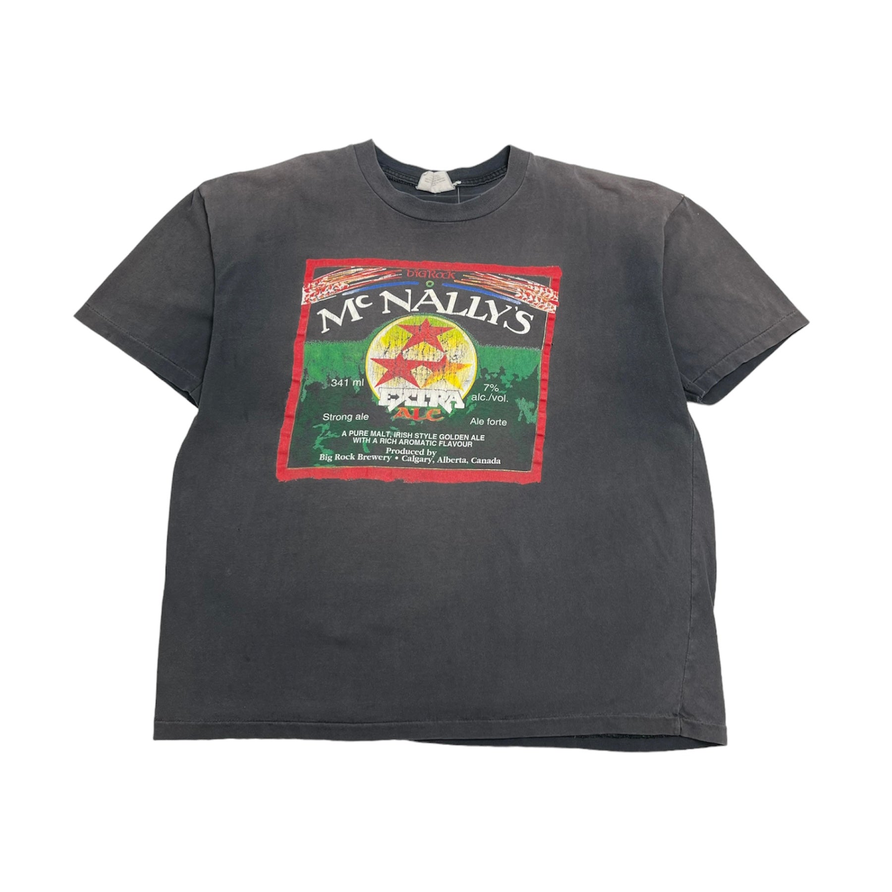 Vintage McNally's Extra Ale Faded Tee L