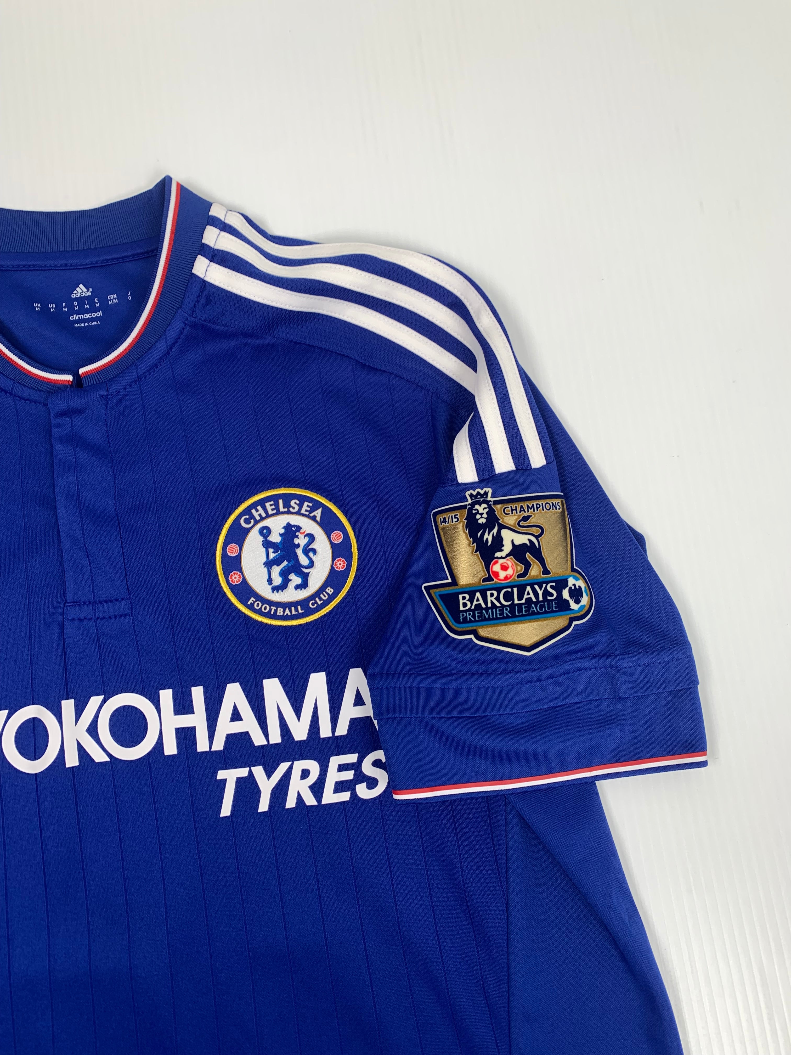 2015-16 Adidas Chelsea Pedro #17 Champions Badge Kit M