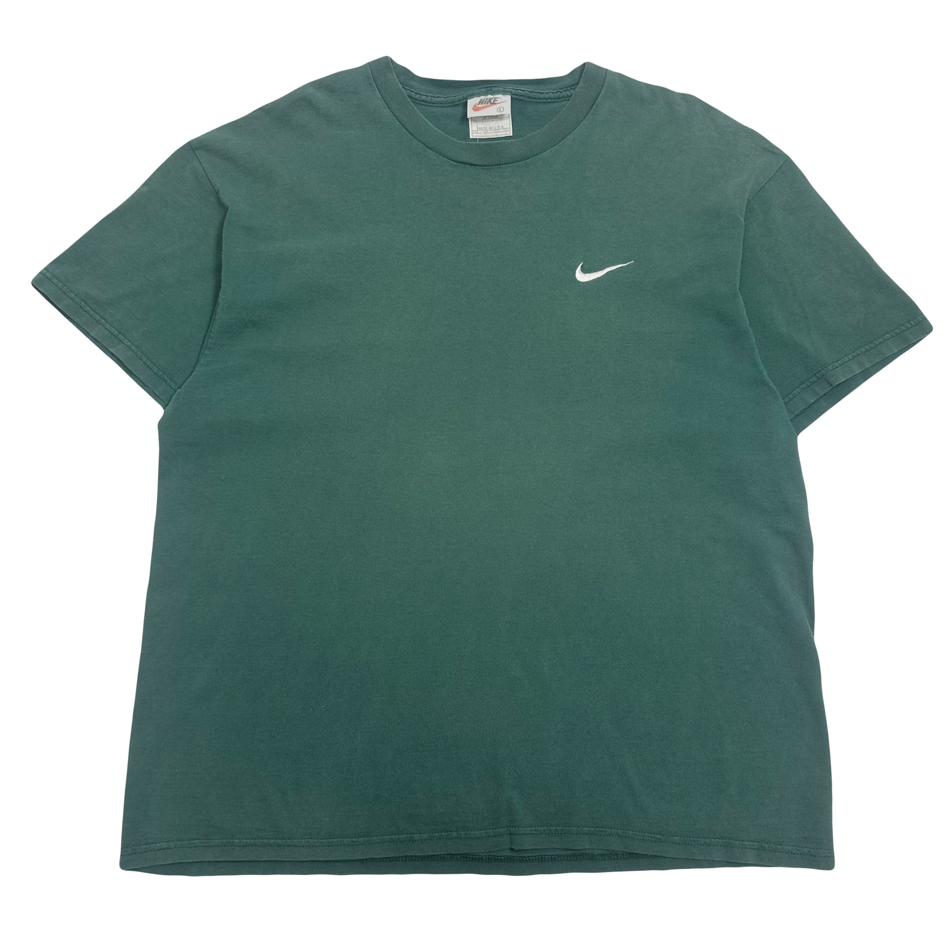 90s Nike Mini Swoosh Tee L