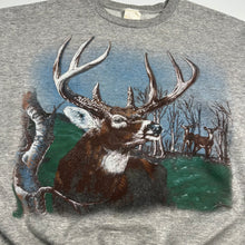 Load image into Gallery viewer, Vintage Buck Wildlife Crewneck L
