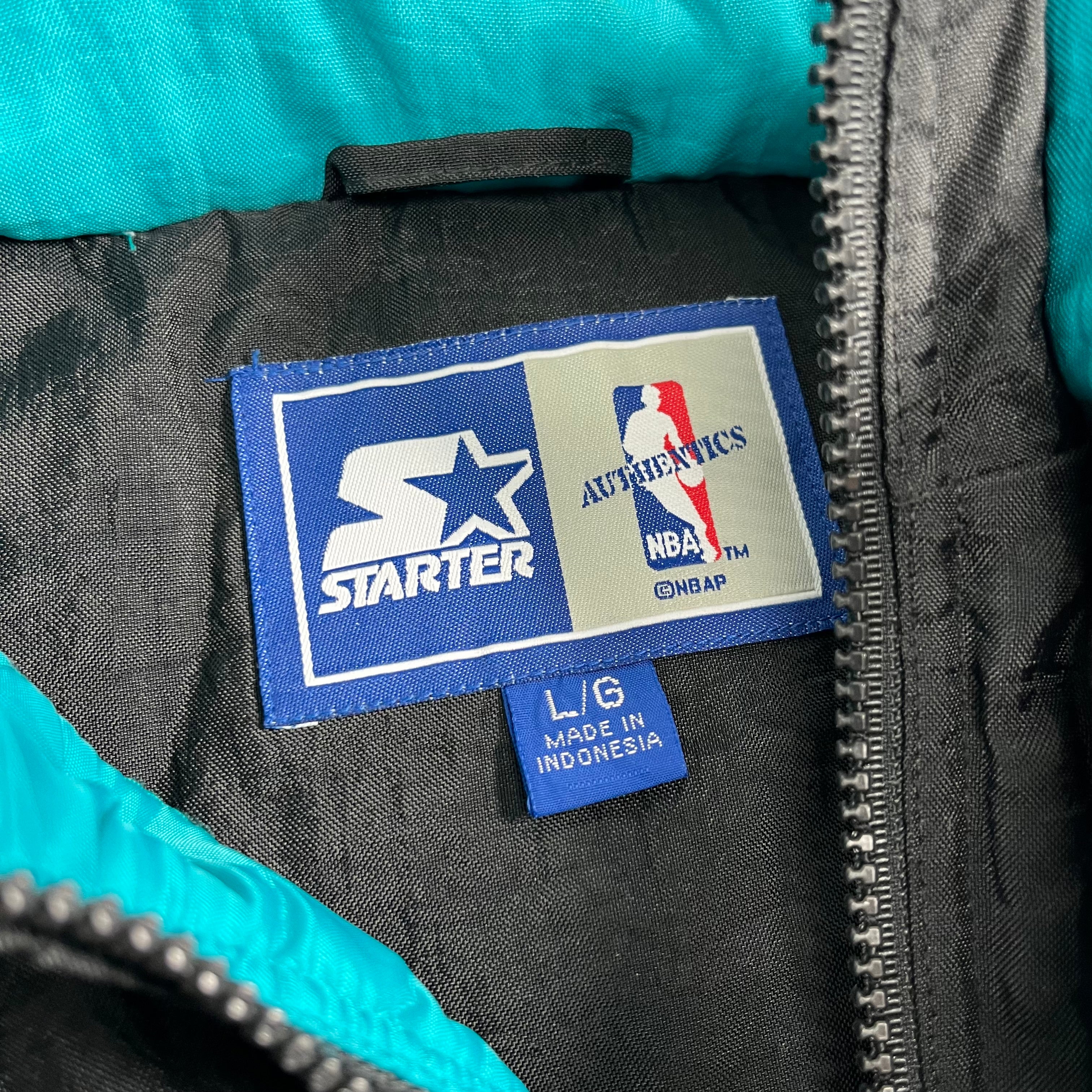 Vintage Starter Vancouver Grizzlies Puffer Jacket L