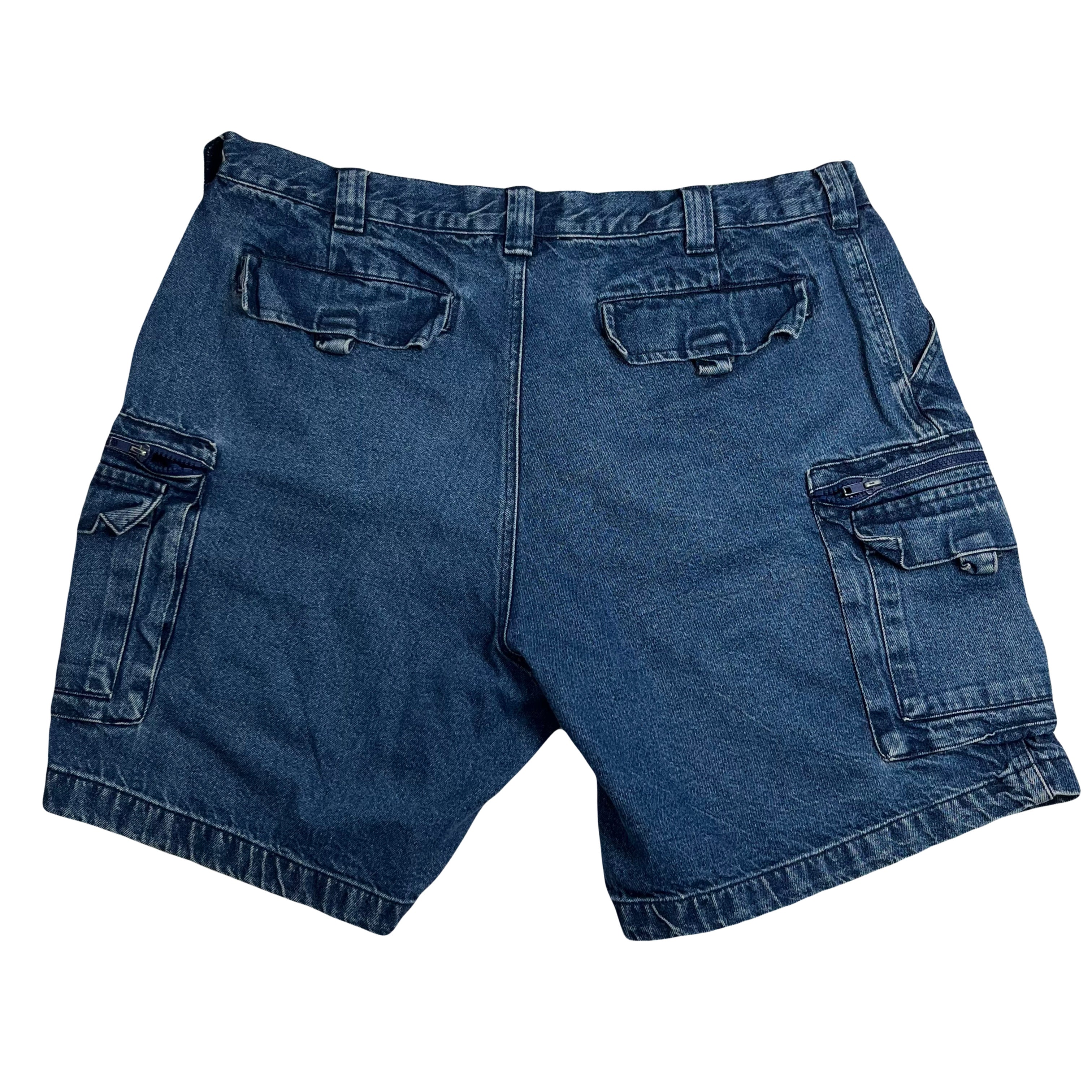 Austin Clothing Co. Baggy Cargo Denim Shorts 42