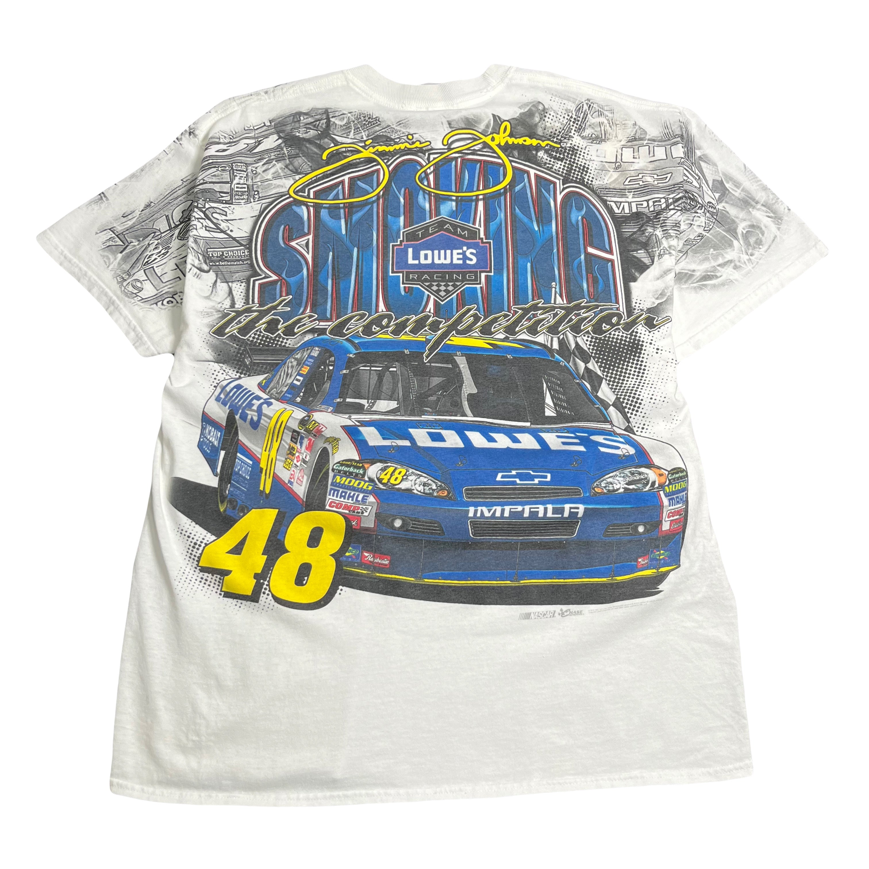 2002 Jimmie Johnson Nascar AOP Tee XL