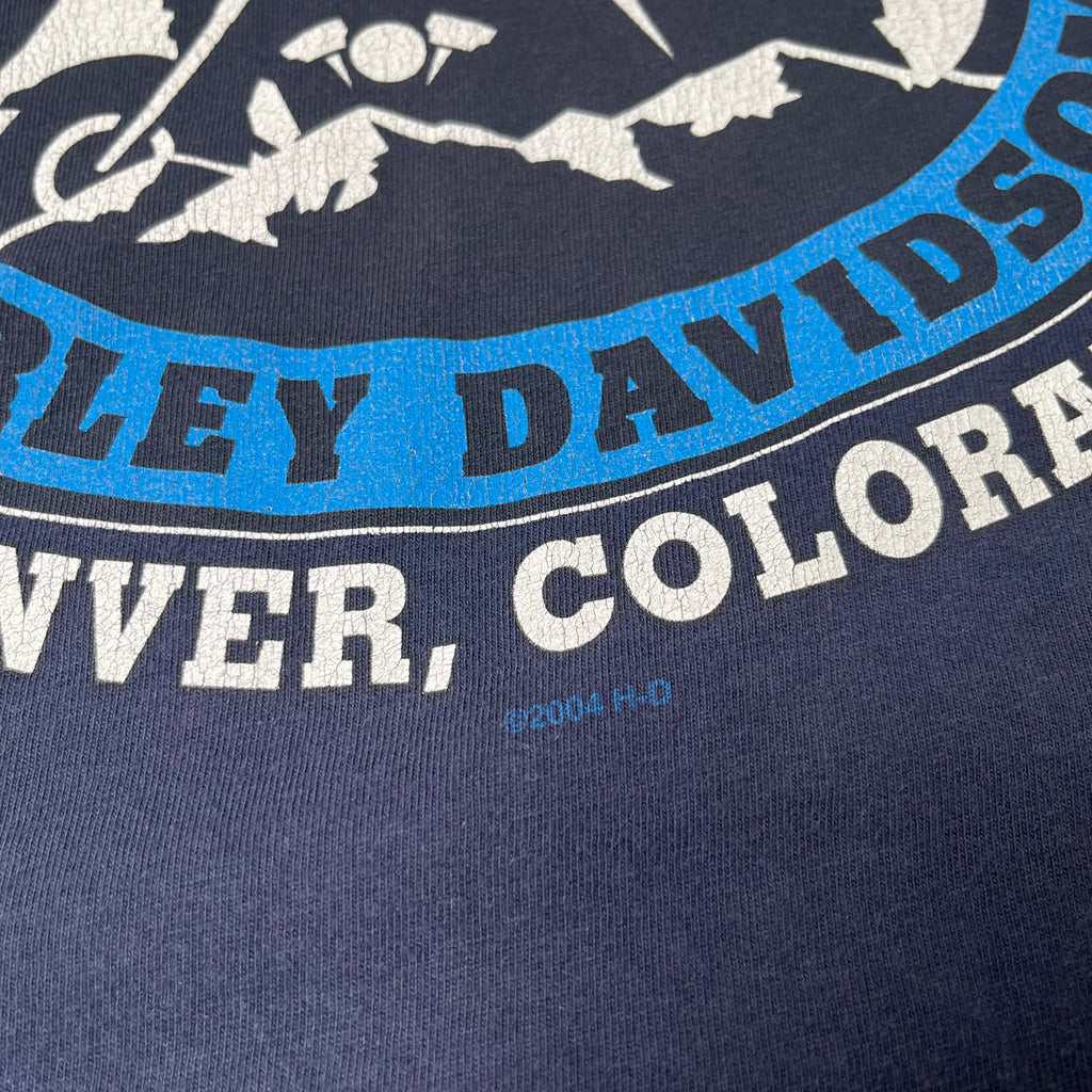 2004 Harley Davidson Denver Graphic Tee M