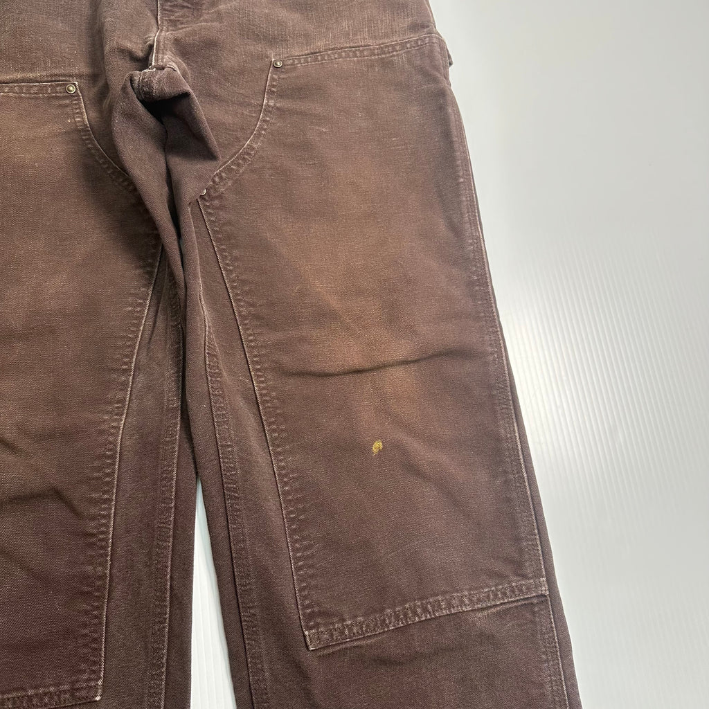 Vintage Carhartt Faded Double Knee Denim 5609 34