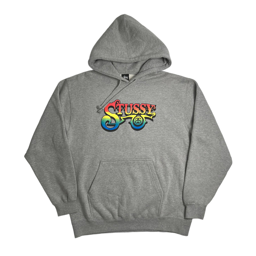 Stussy Gradient Spellout Hoodie L