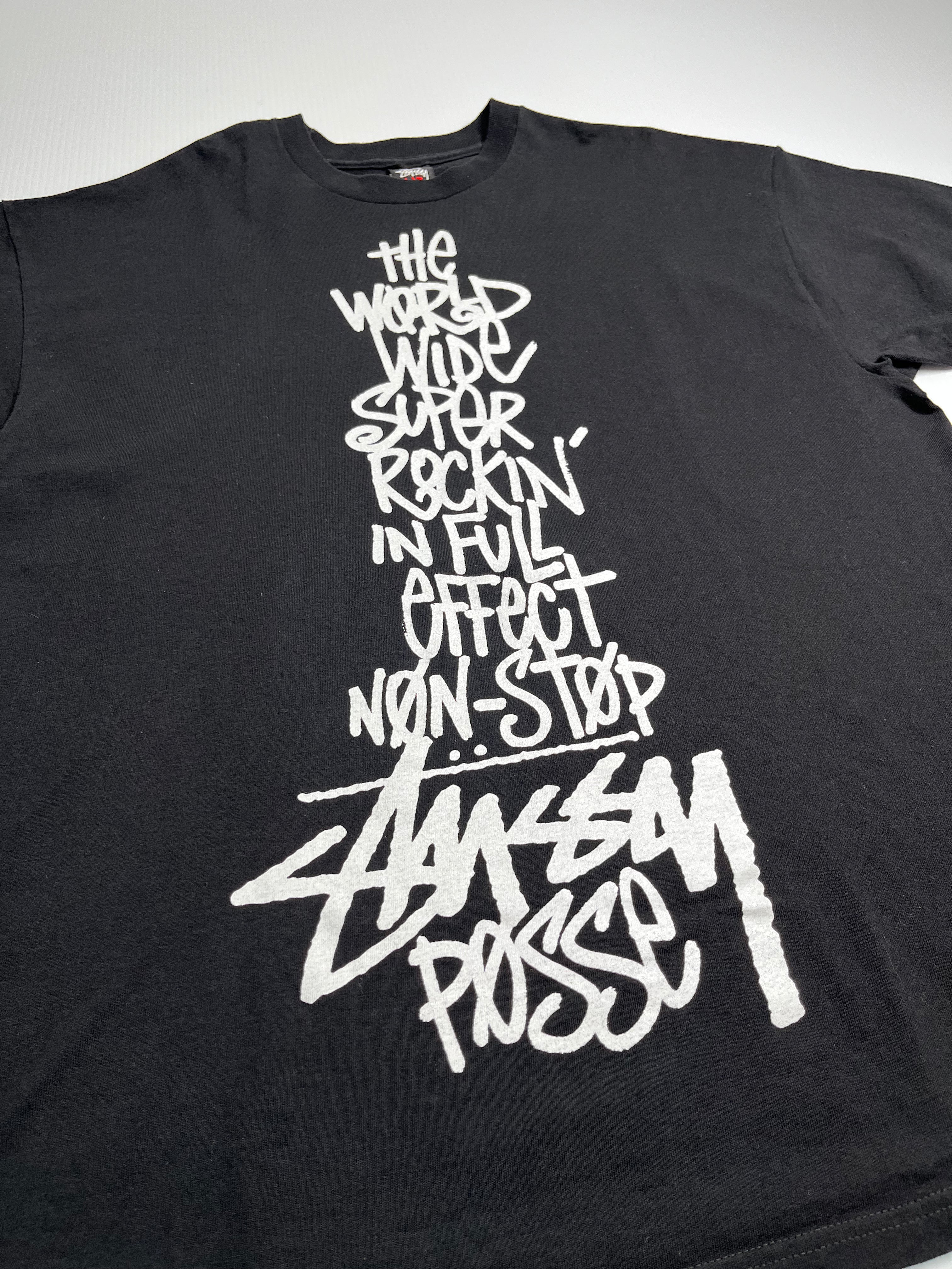 Stussy Posse Graphic Tee XL
