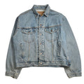 Vintage GWG Faded Light Wash Denim Jacket L