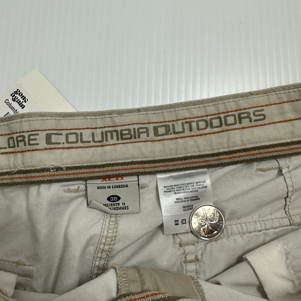Columbia Outdoors Cargo Shorts 36