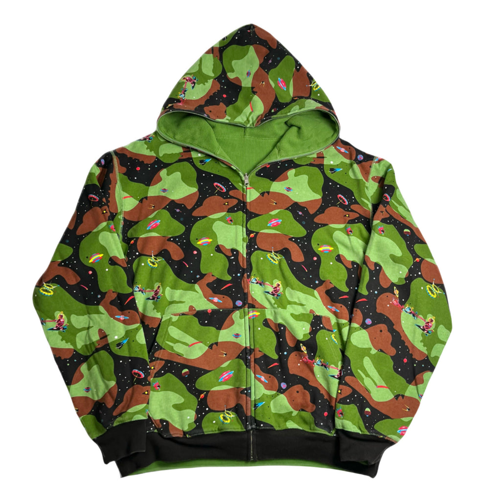 Billionaire Boys Club Ice Cream Space Dogs Zip Hoodie XL