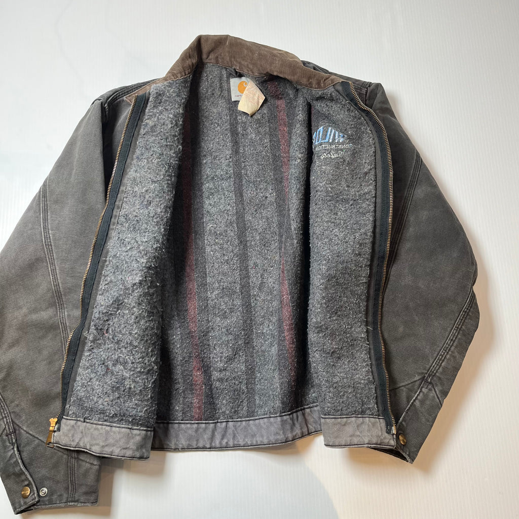 Vintage Carhartt J01 Wilder Construction Detroit Jacket L