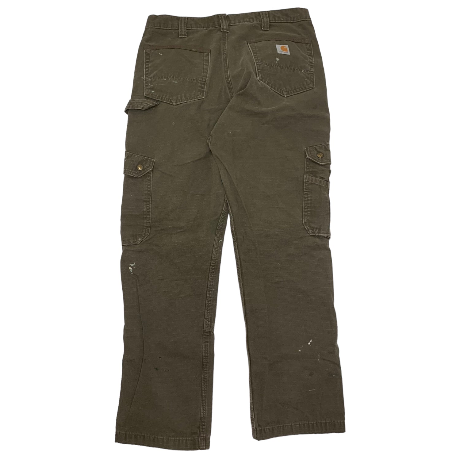 Carhartt Brown Ripstop Denim 34x32 0819