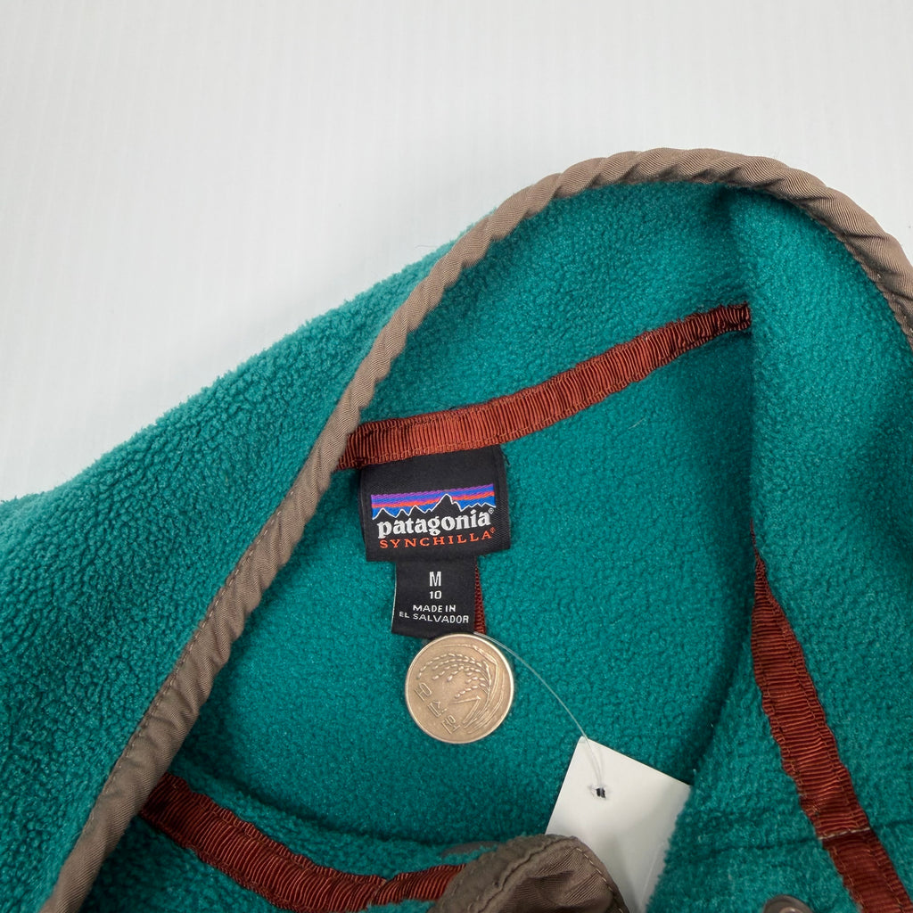 Patagonia Synchilla Fleece 1/4 Button Snap-T Youth M
