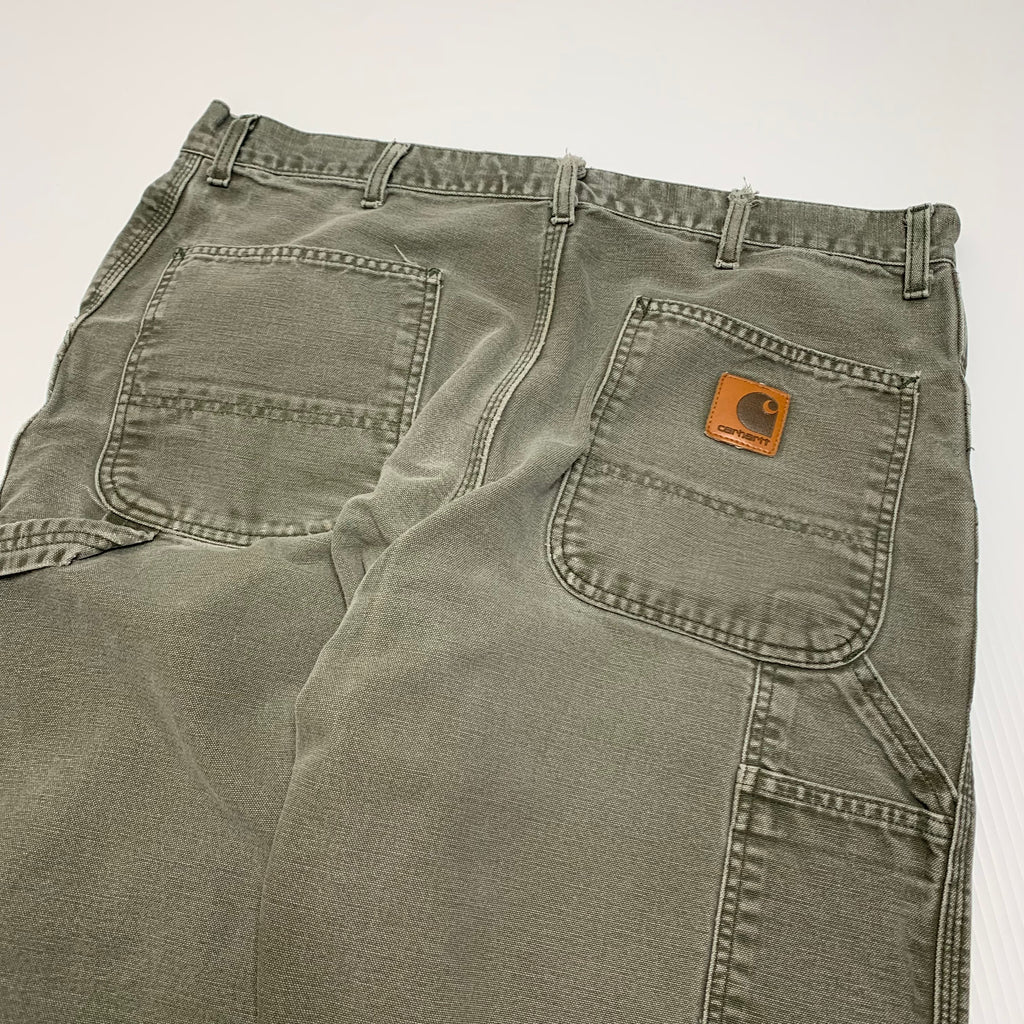 Olive Carhartt Carpenter Denim 36