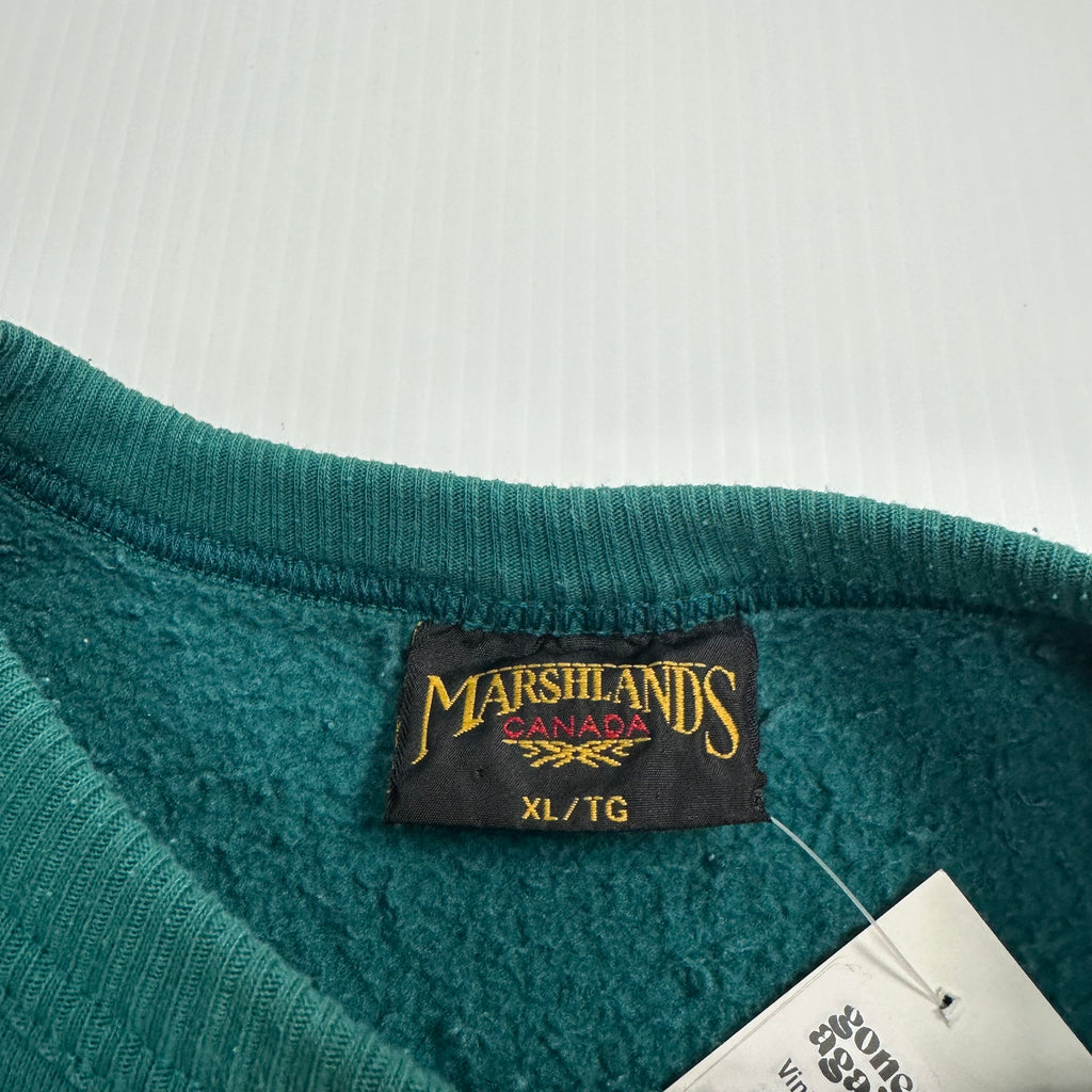 Vintage Canadian Rockies Bear Crewneck XL