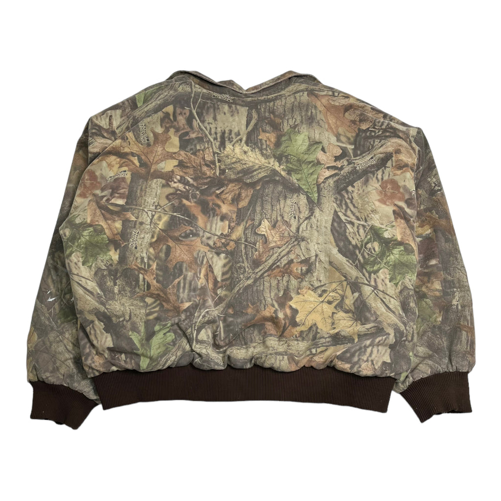 Realtree Camouflage Plaid Lined Jacket XL