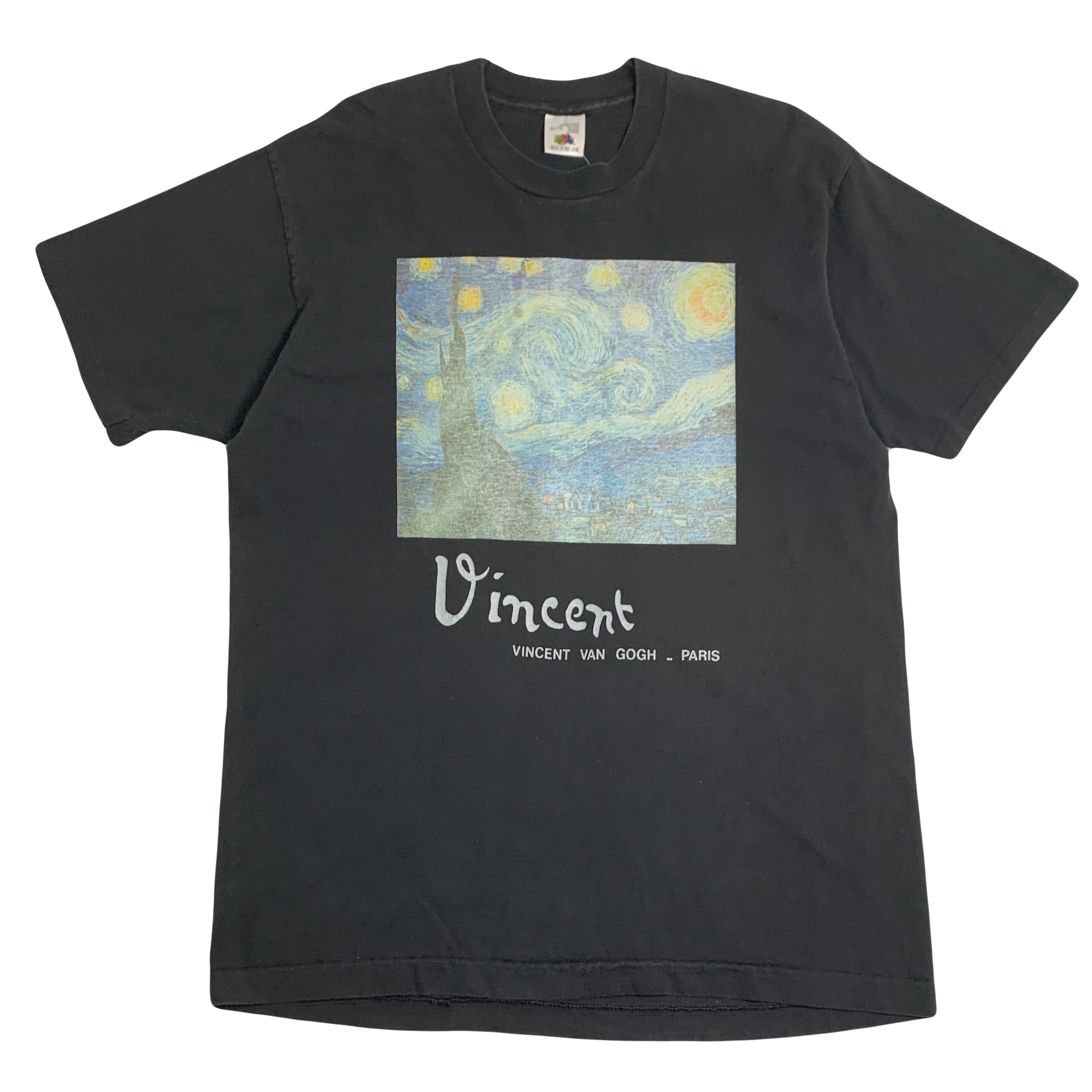 Vintage Vincent Van Gogh Starry Night Art Tee XL