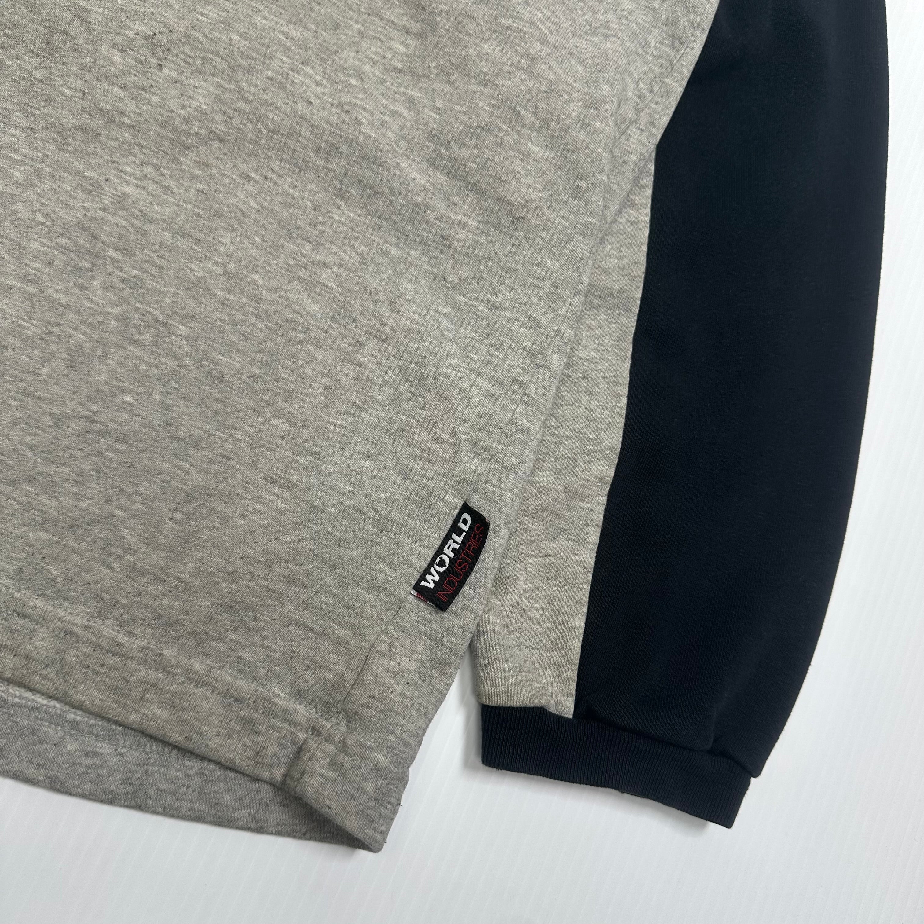 Vintage World Industries Flame Boy Logo Crewneck L