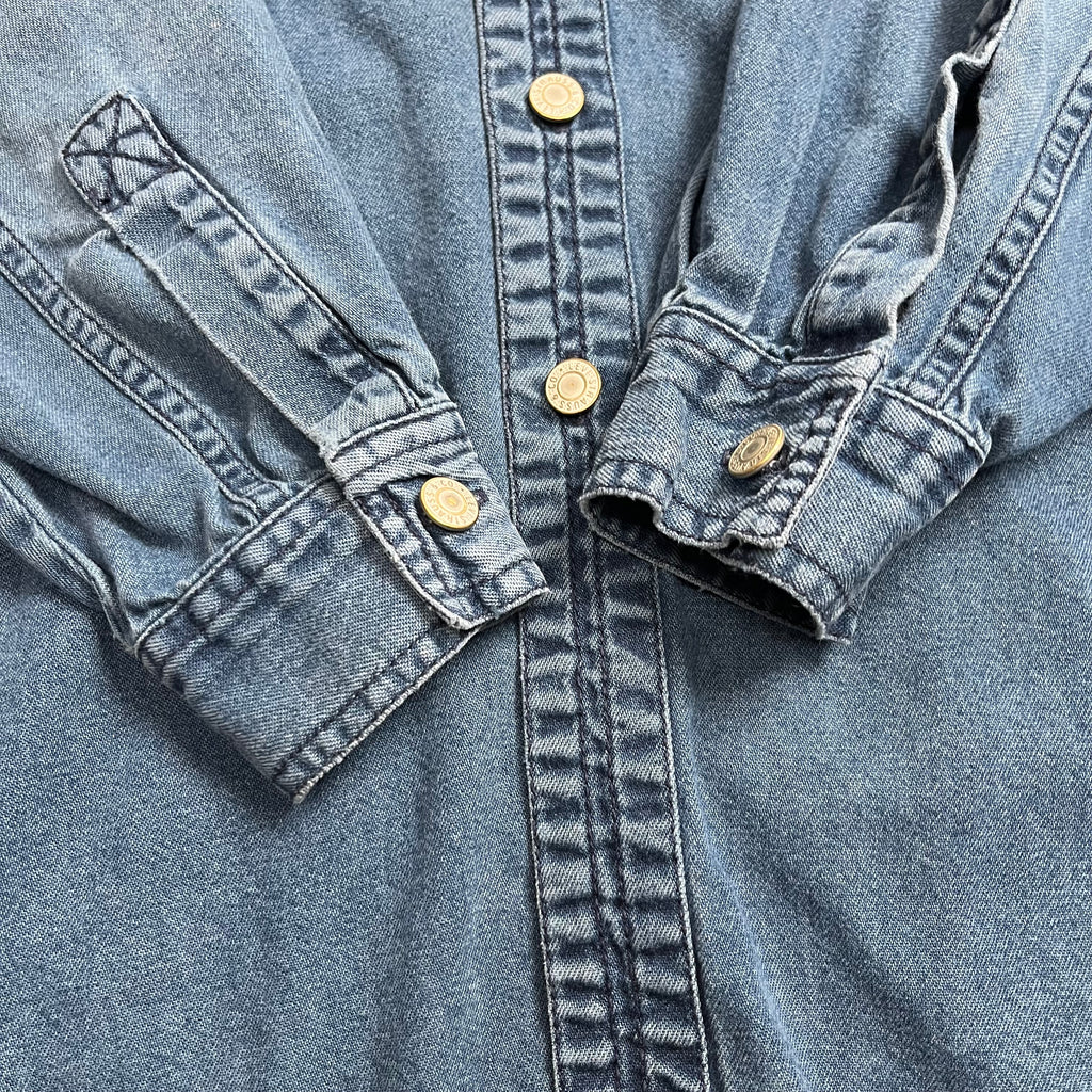 Vintage Levi's Dark Wash Denim Shirt M