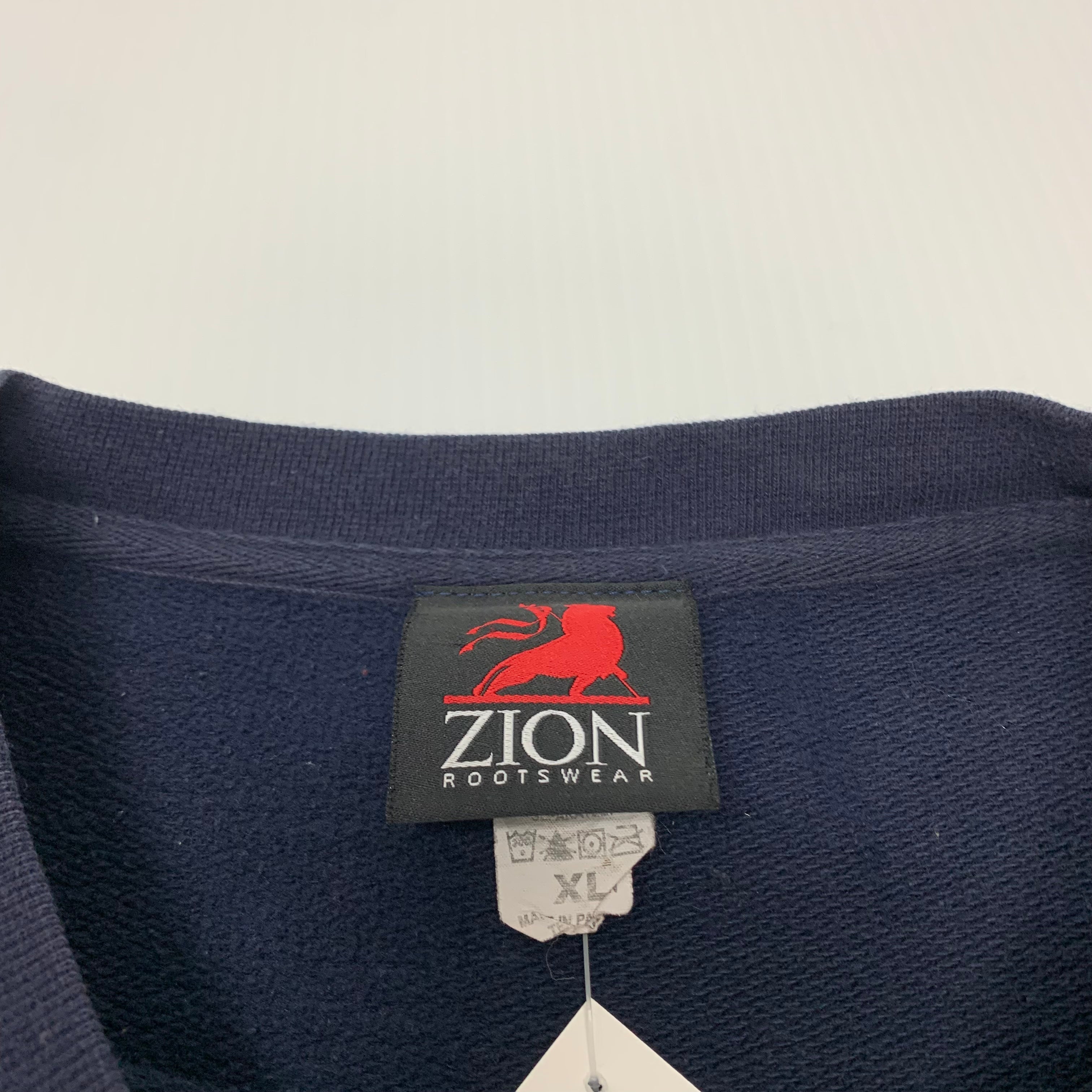 Vintage Bob Marley Zion Crewneck XL