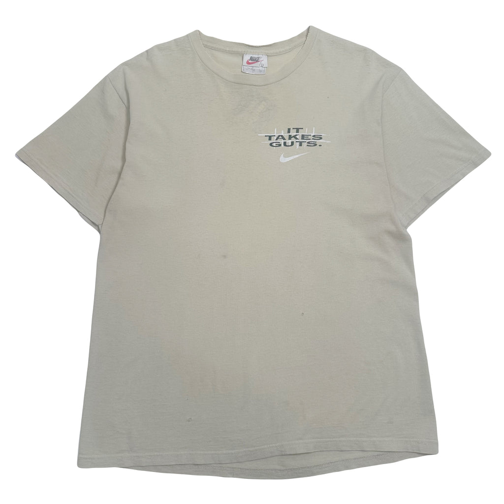90s Nike Tennis It Takes Guts Tee XL