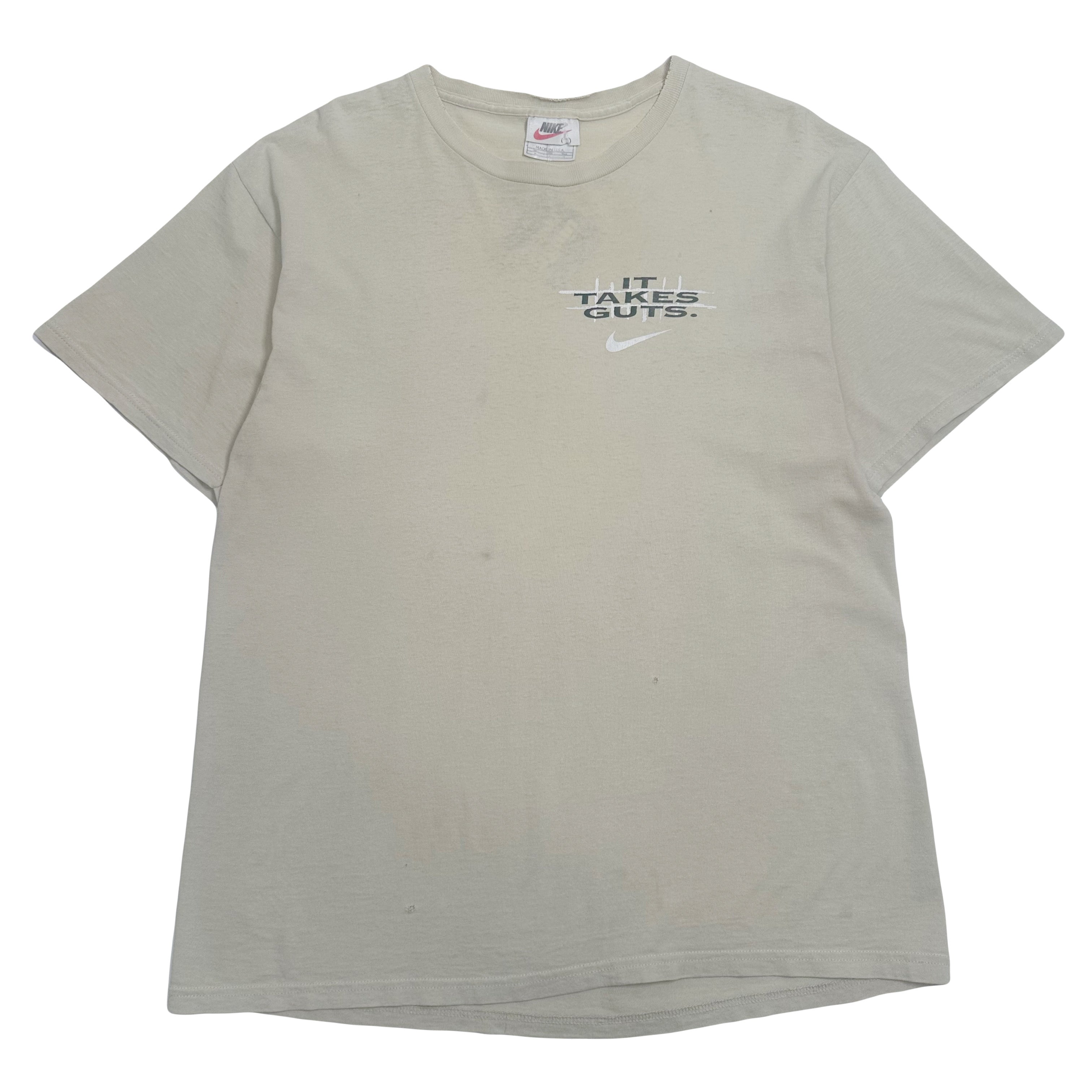 90s Nike Tennis It Takes Guts Tee XL