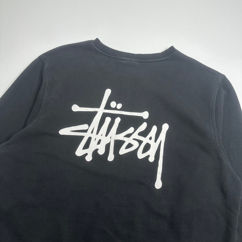 Stüssy Back Logo Crewneck XL