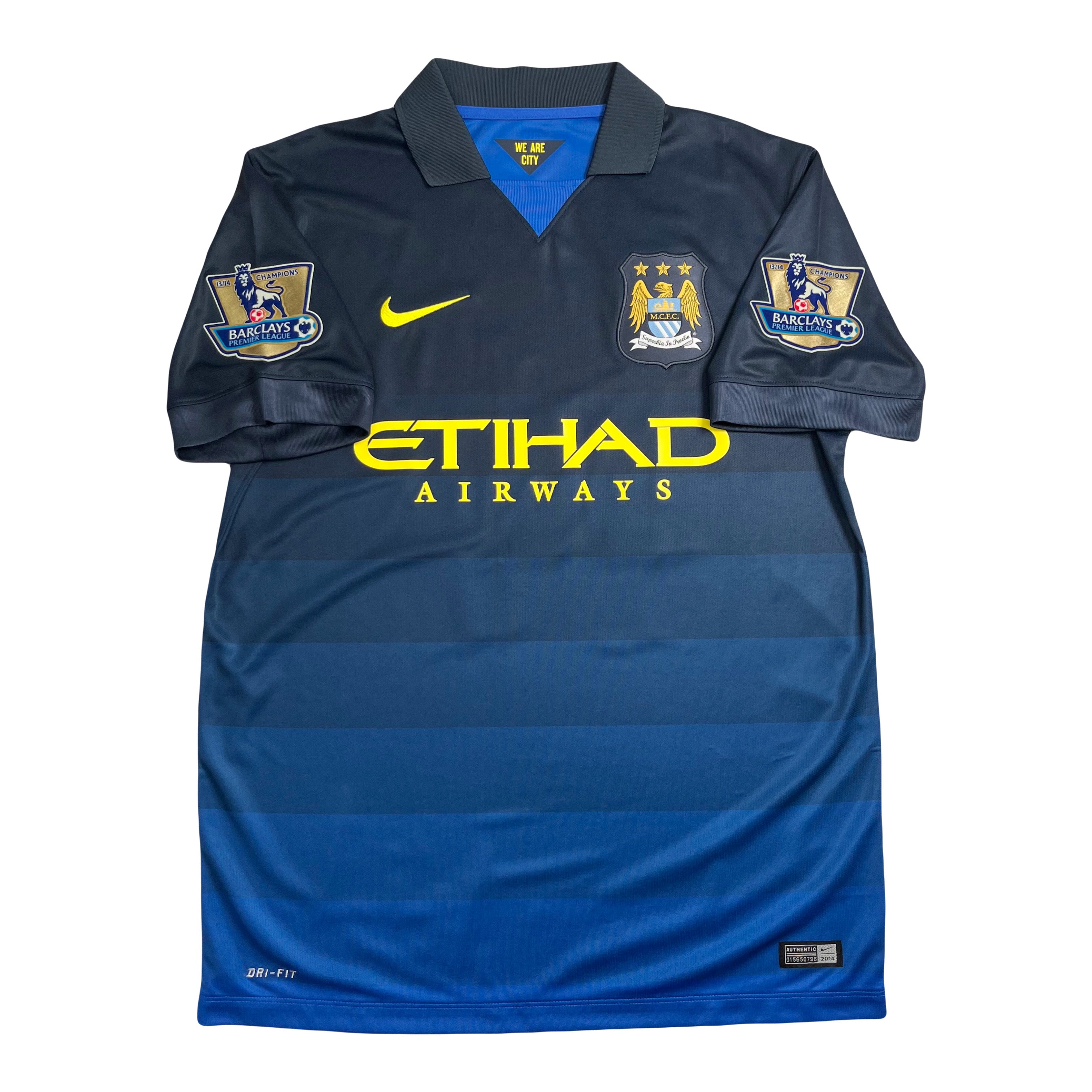 2014-15 Nike Manchester City Aguero Away Kit M