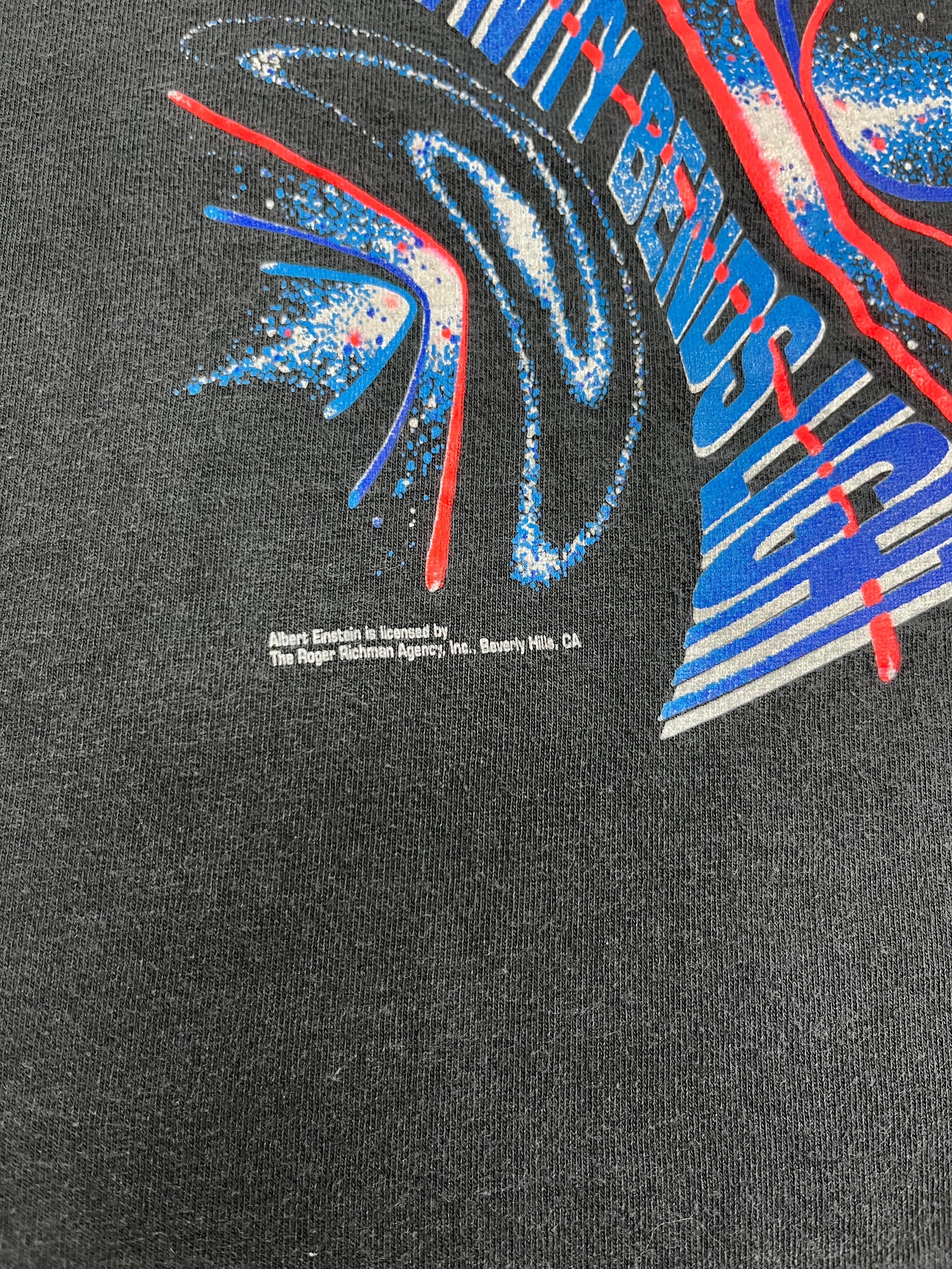 90s Albert Einstein Art tee XL