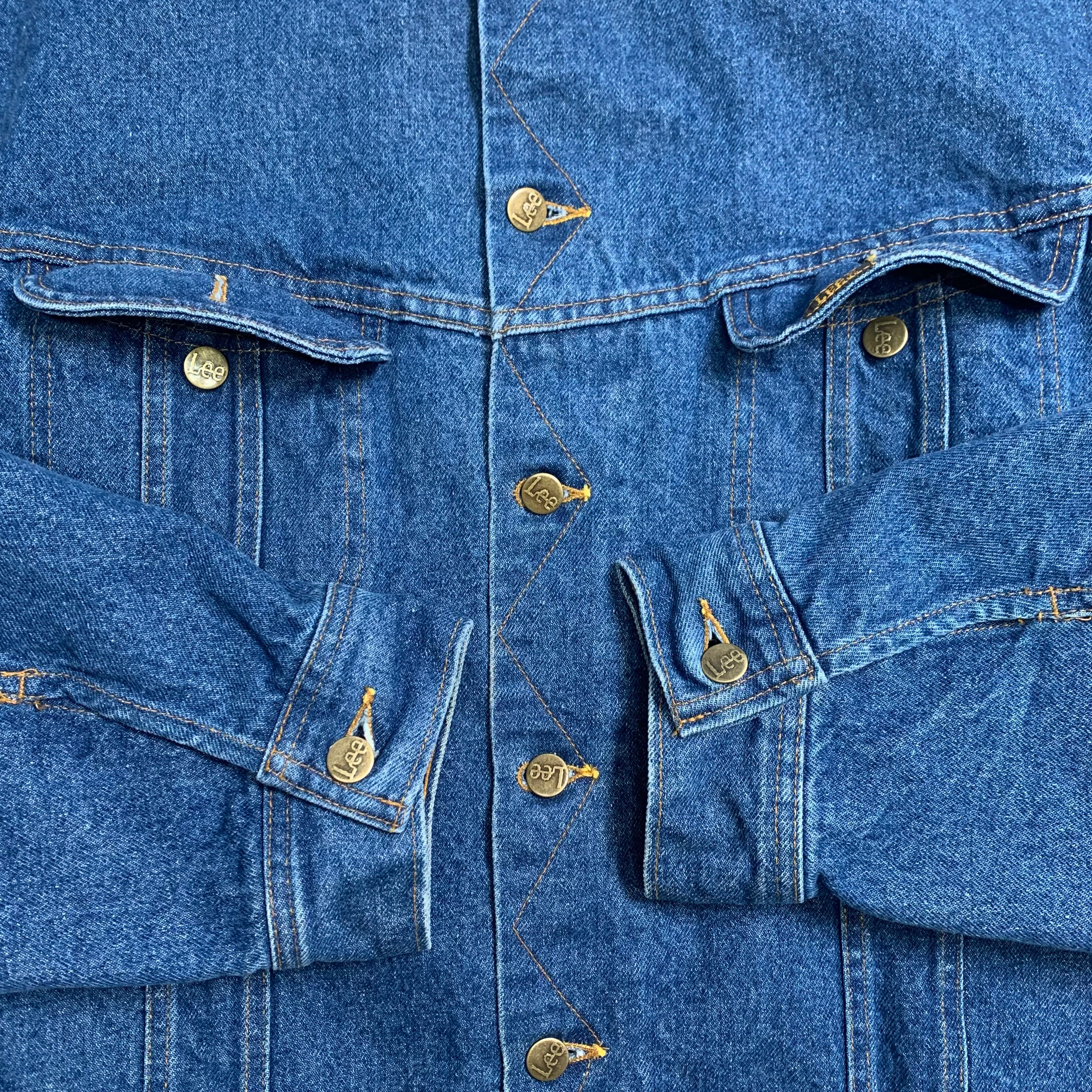 Vintage Lee Stormrider Denim Jacket L