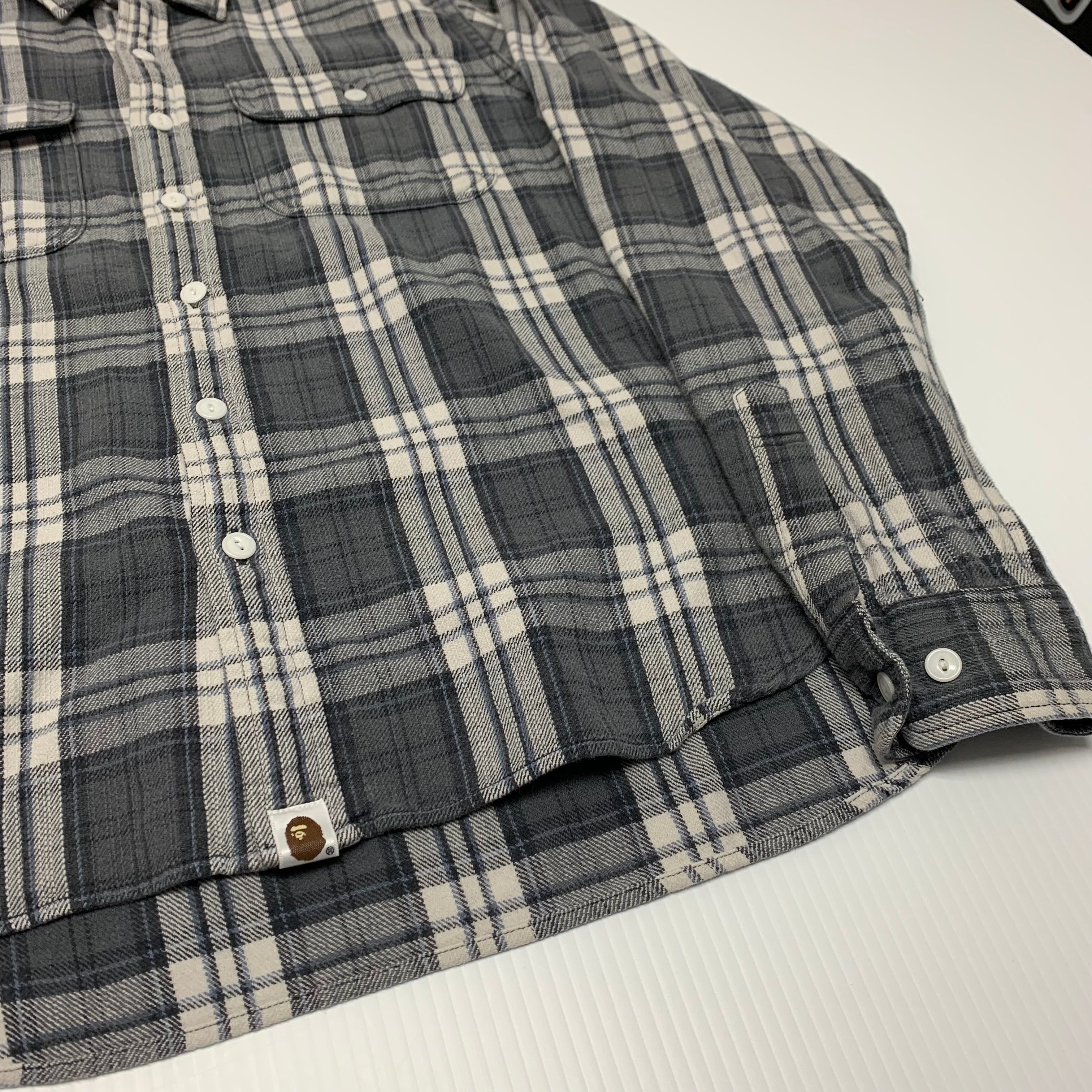Bape Grey Flannel M