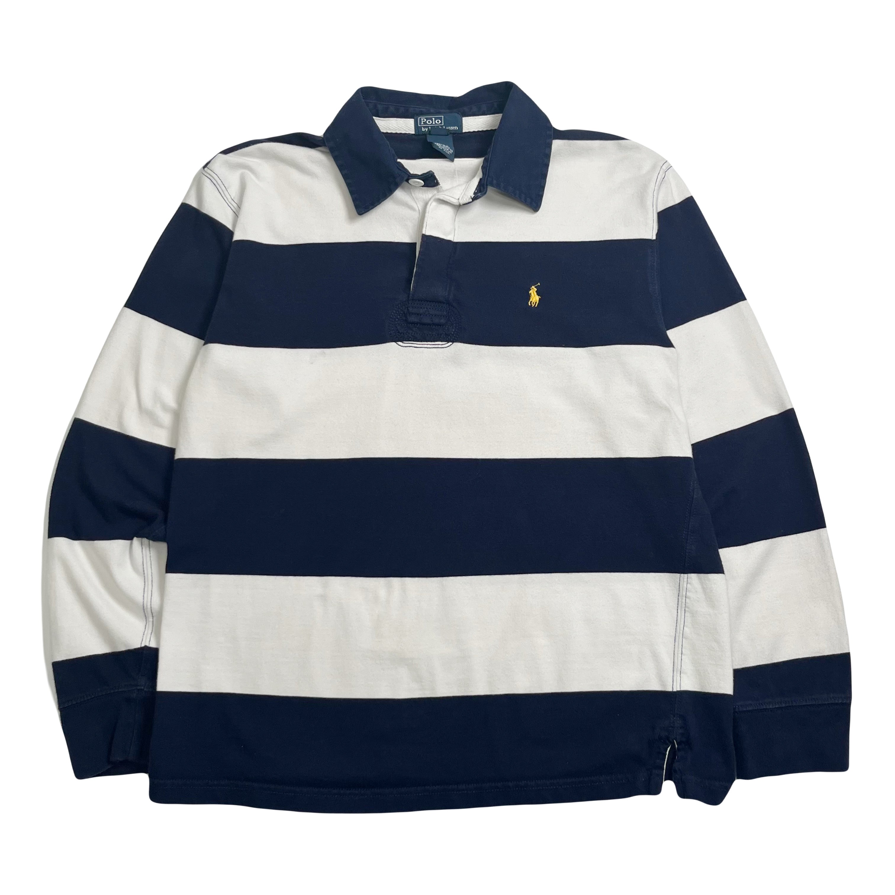 Vintage Polo Ralph Lauren Rugby Stripe Youth L
