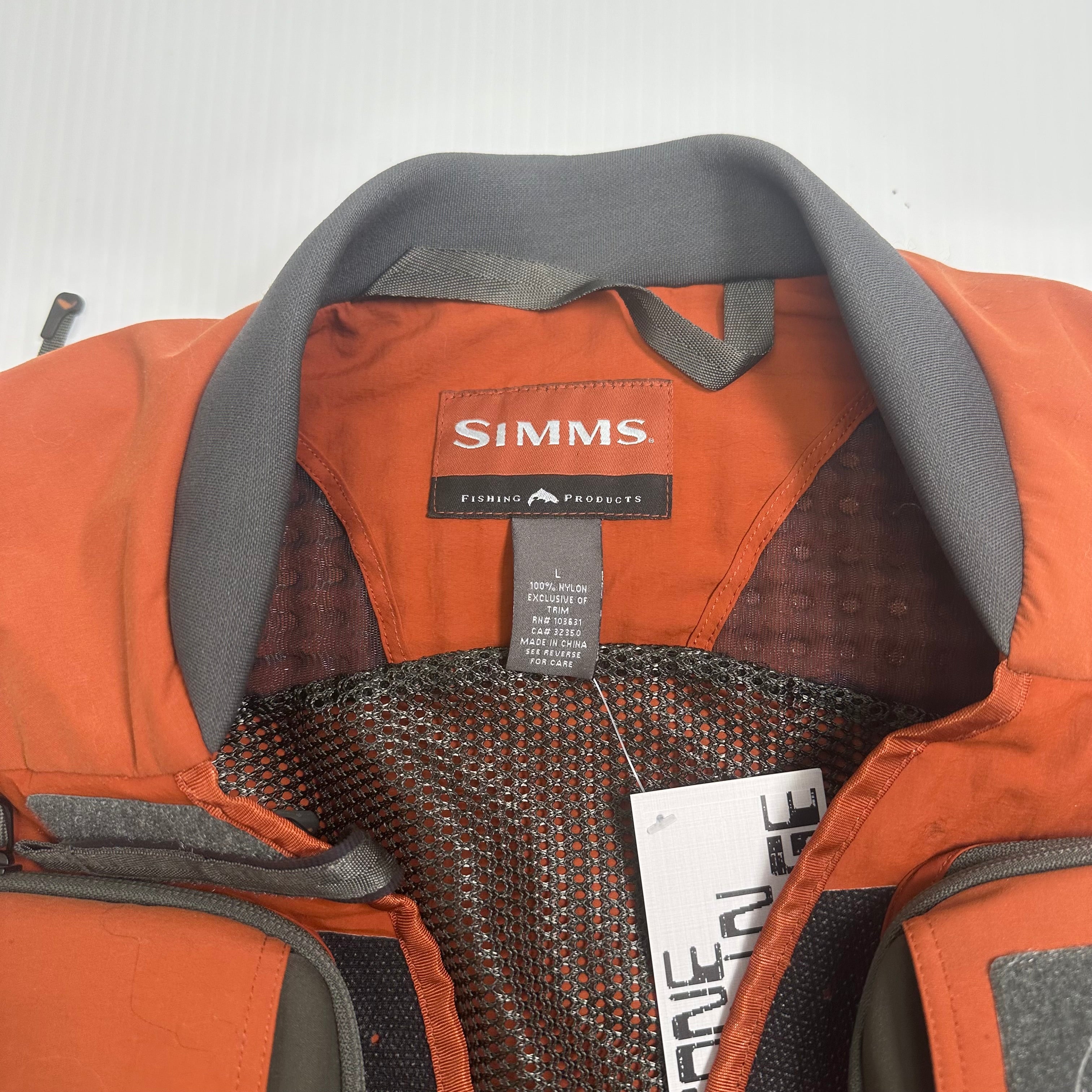 Simms Fly Fishing Tactical Outdoor Vest L