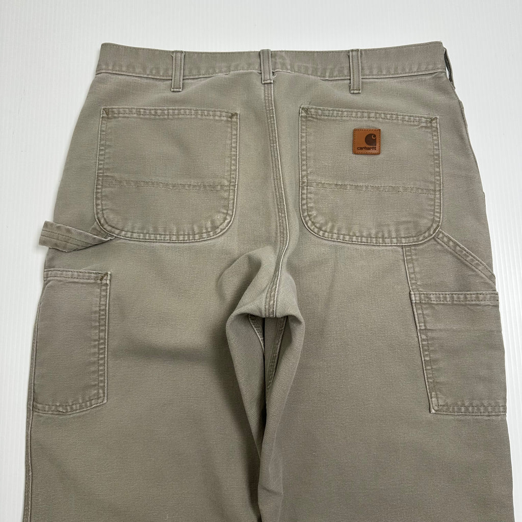 Vintage Carhartt Carpenter Faded Denim 34