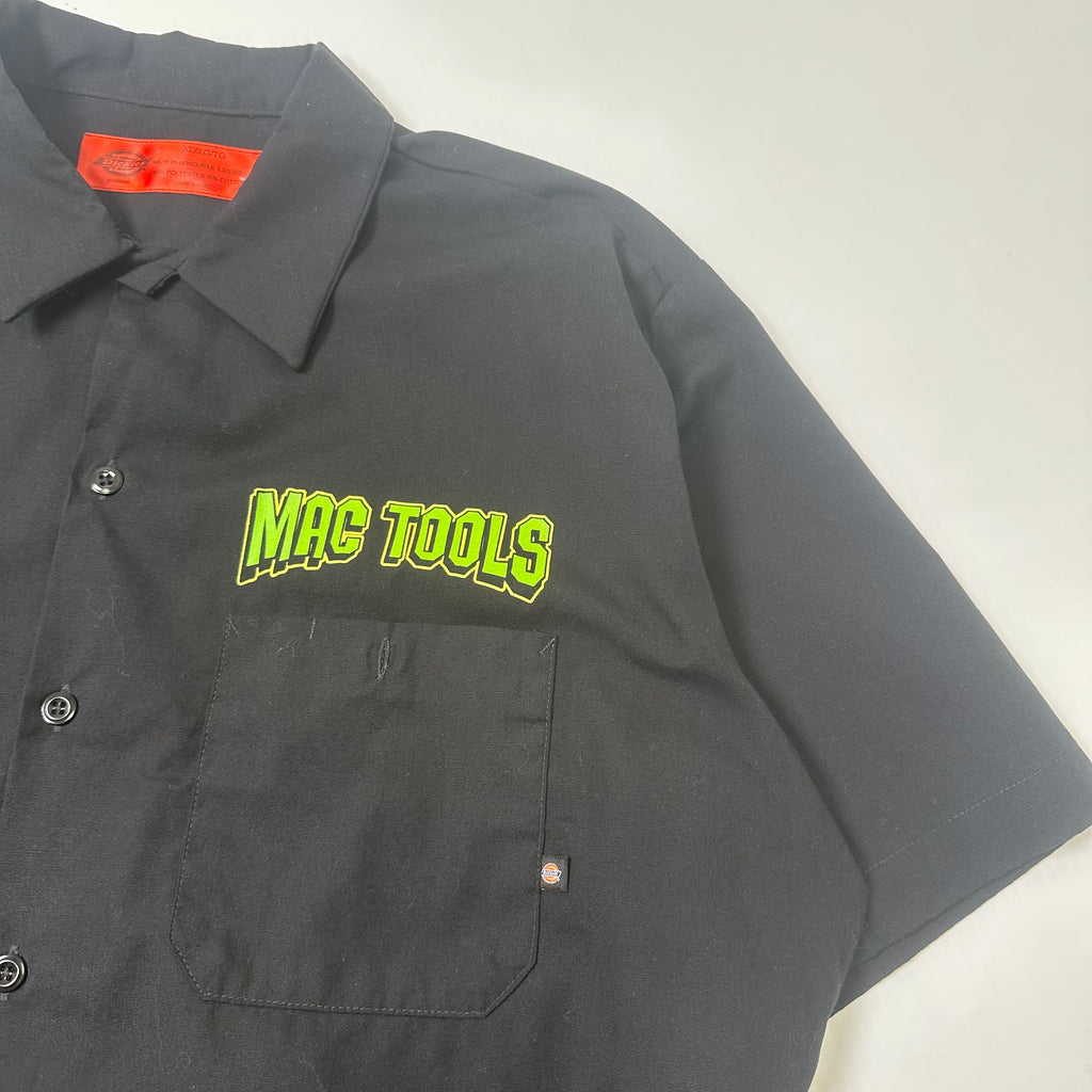 Dickies Mac Tools Speed Freak Mechanic Shirt XL