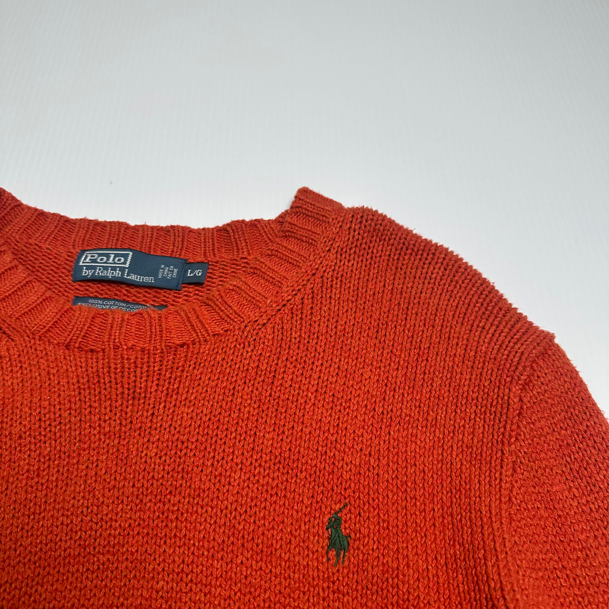 Vintage Polo Ralph Lauren Knit Sweater L