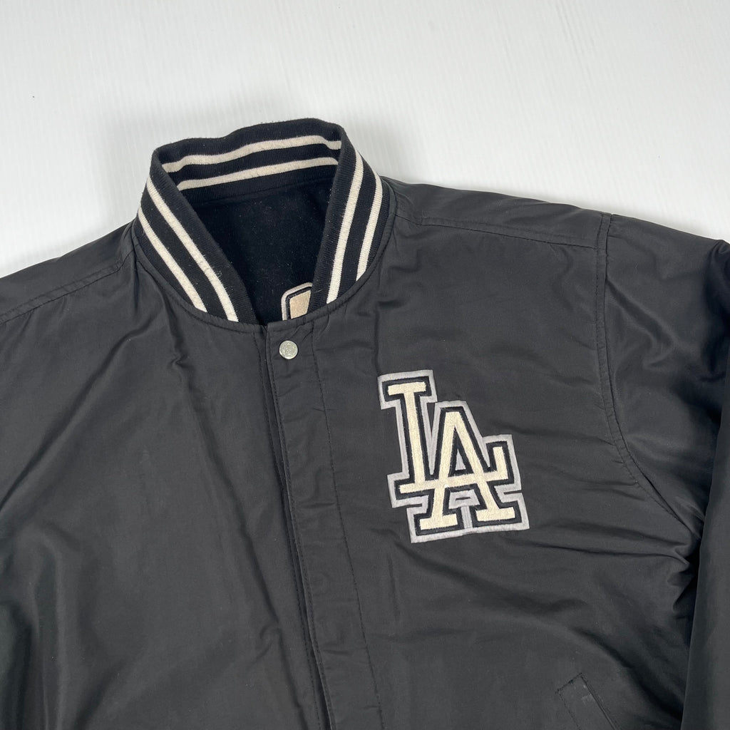 Jeff Hamilton LA Dodgers Reversible Varsity Jacket M