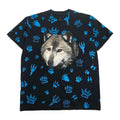 Vintage Wolf AOP Graphic Tee XL