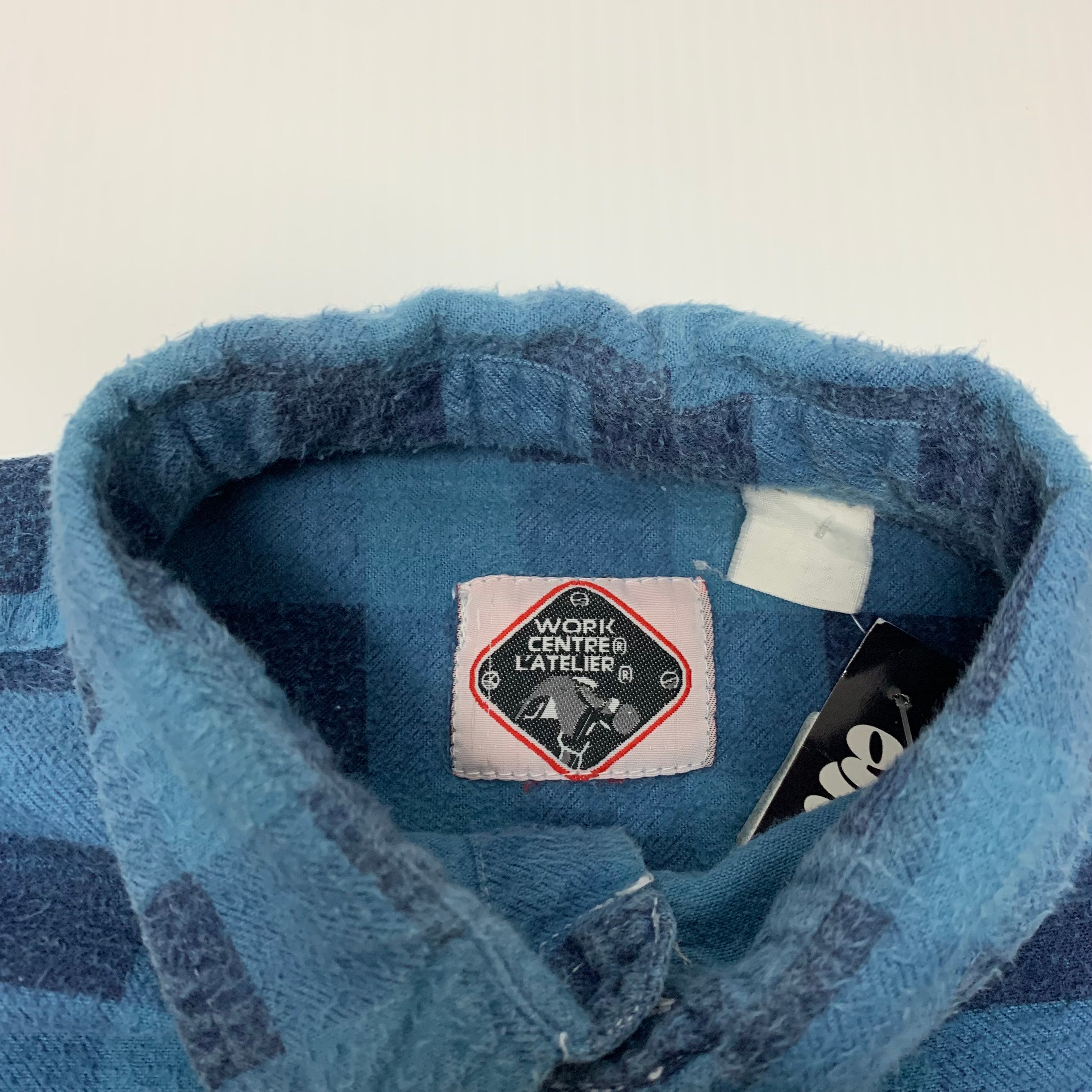 Work Centre Blue Flannel M
